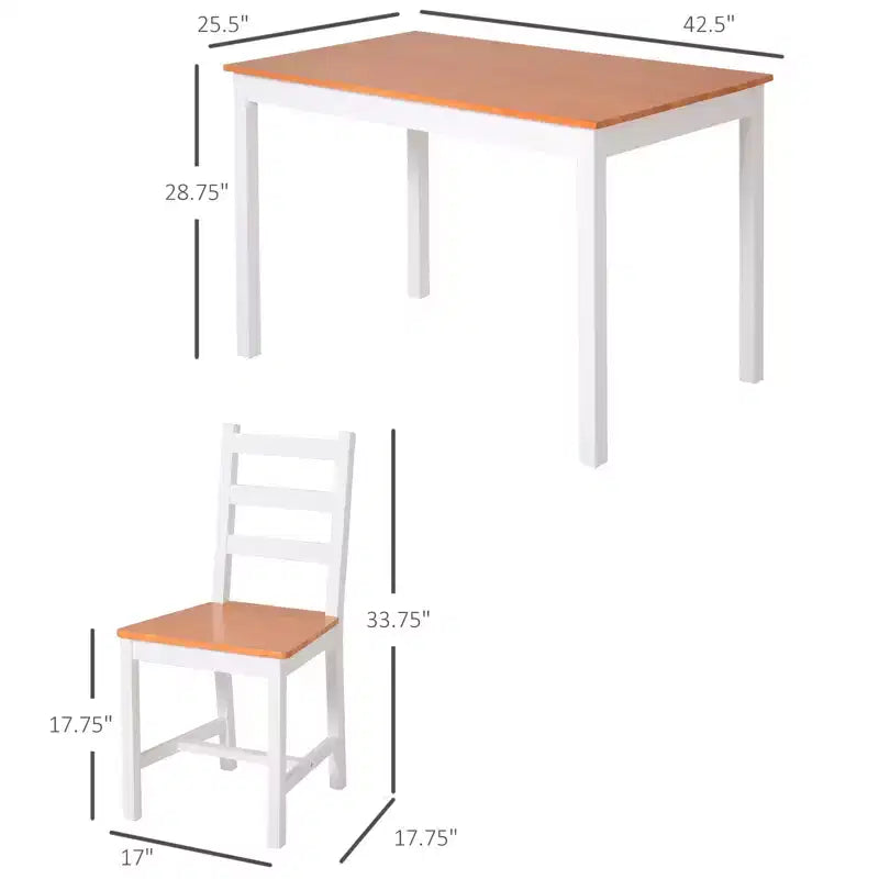 Un ensemble de quatre chaises, un ensemble de meubles de cuisine moderne en quatre pièces, adapté aux petits espaces et aux salles à manger.