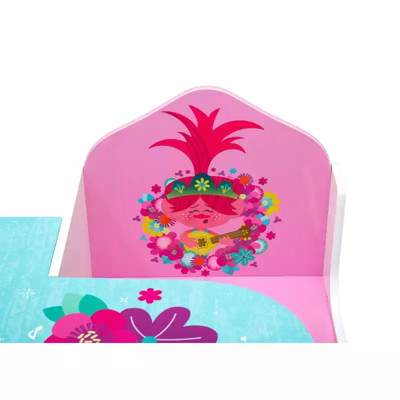 Bureau pour enfant avec rangements Trolls World Tour