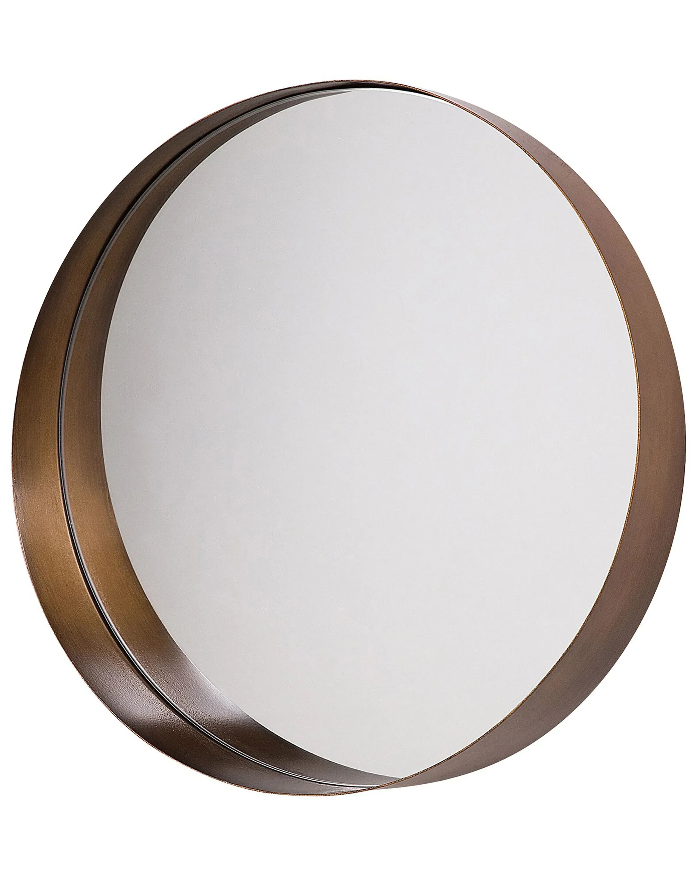 Miroir PINEY 40 cm 40 cm Métal Cuivre