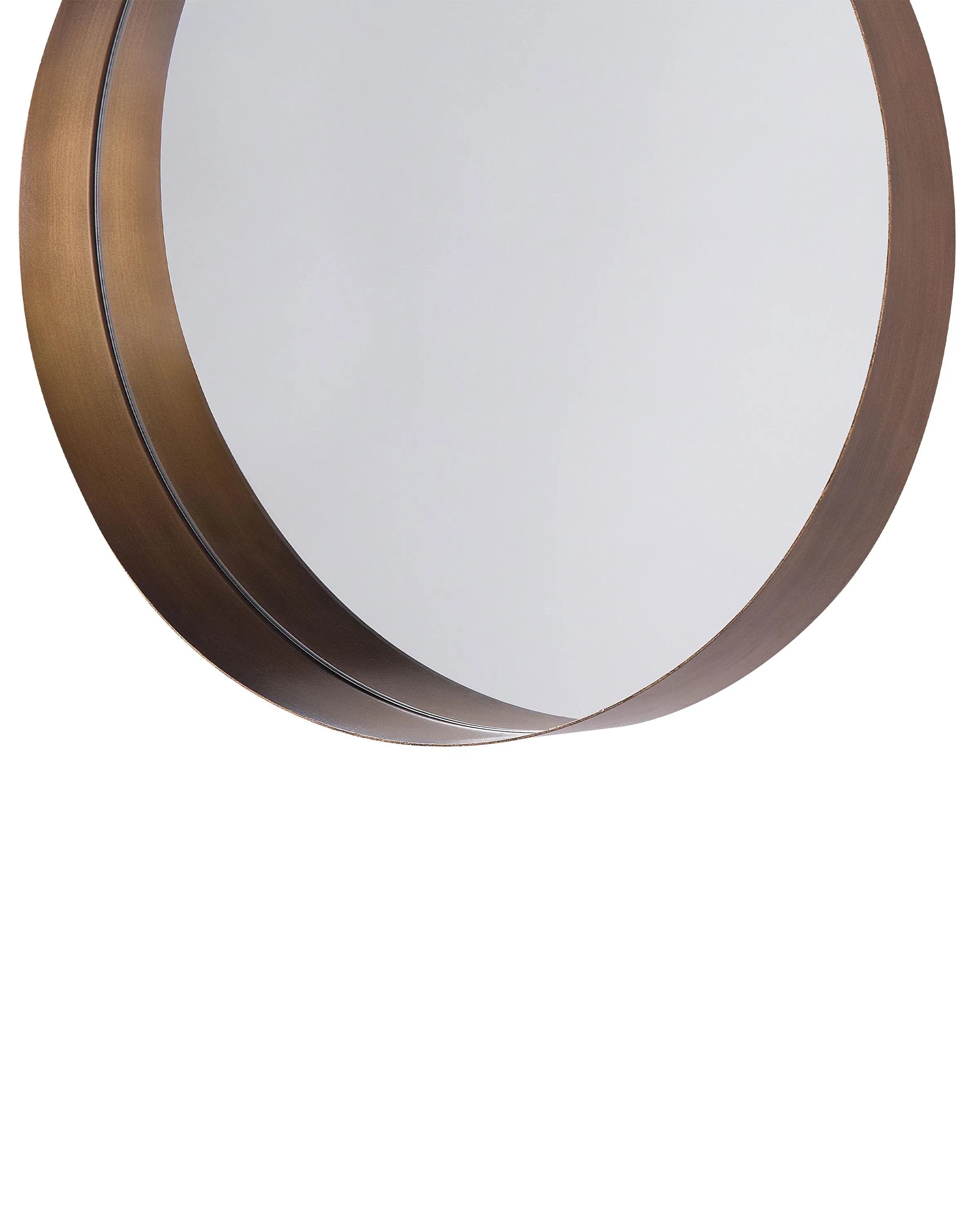 Miroir PINEY 40 cm 40 cm Métal Cuivre