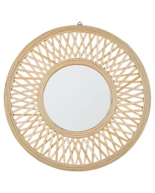 Specchio BACATA 60 cm 60 cm Bamb Naturale