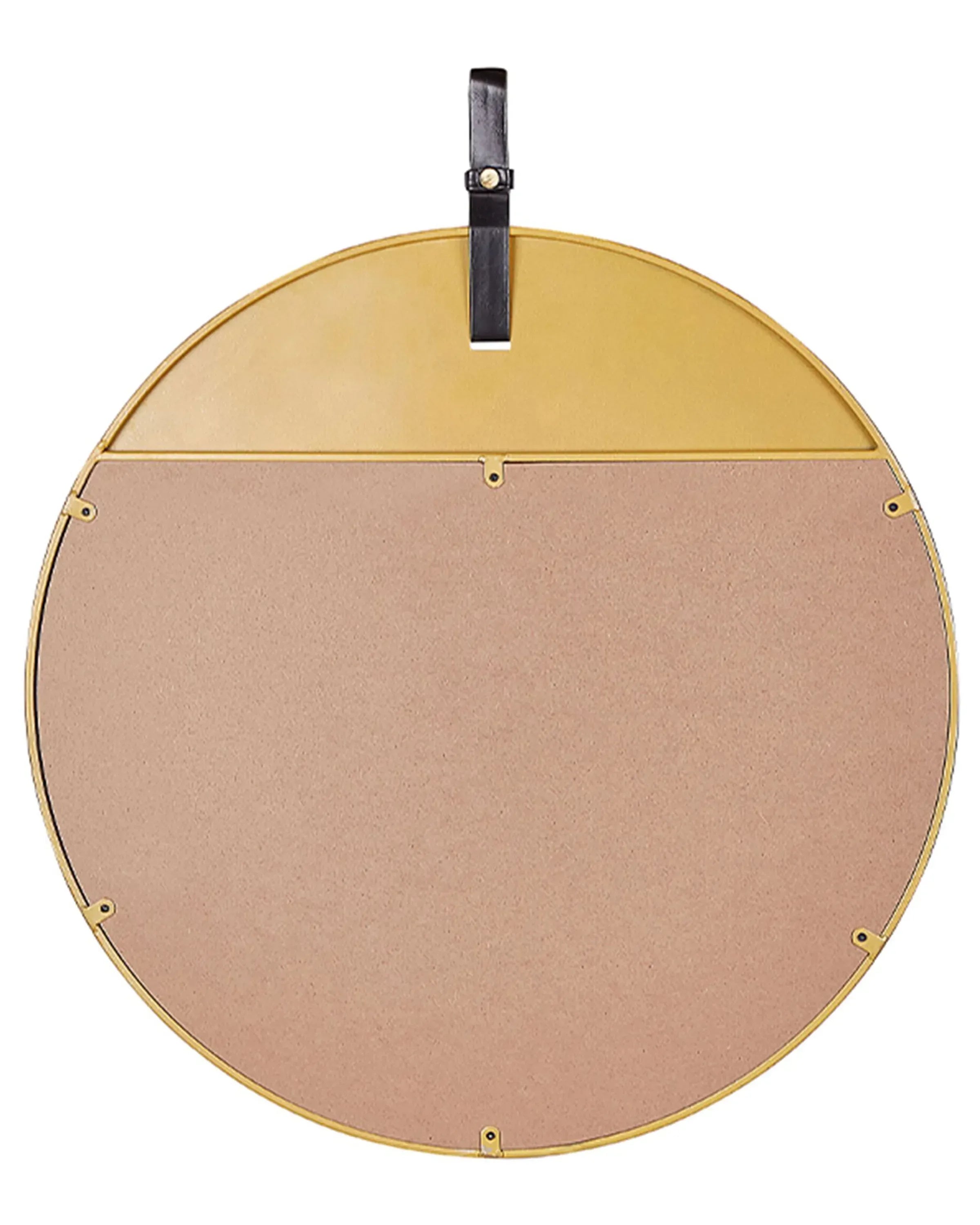 Miroir GURS 60 cm 60 cm Métal doré