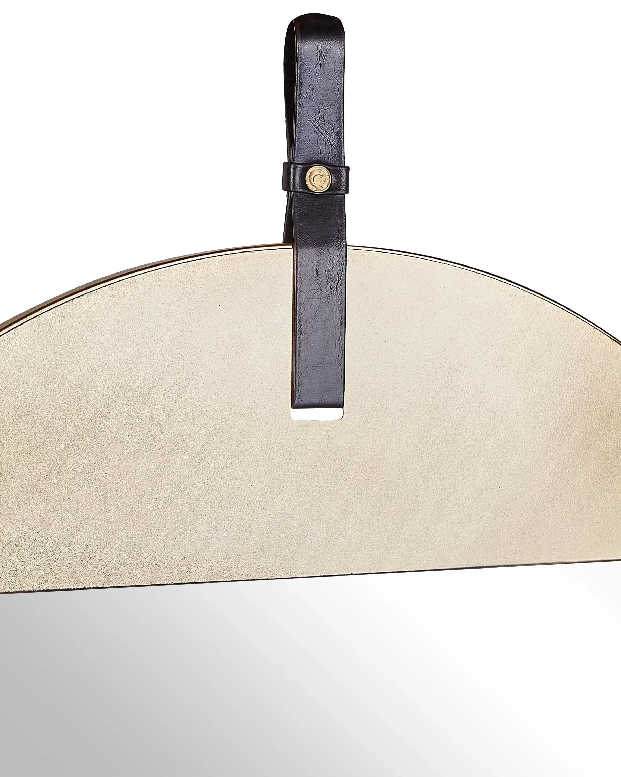Miroir GURS 60 cm 60 cm Métal doré
