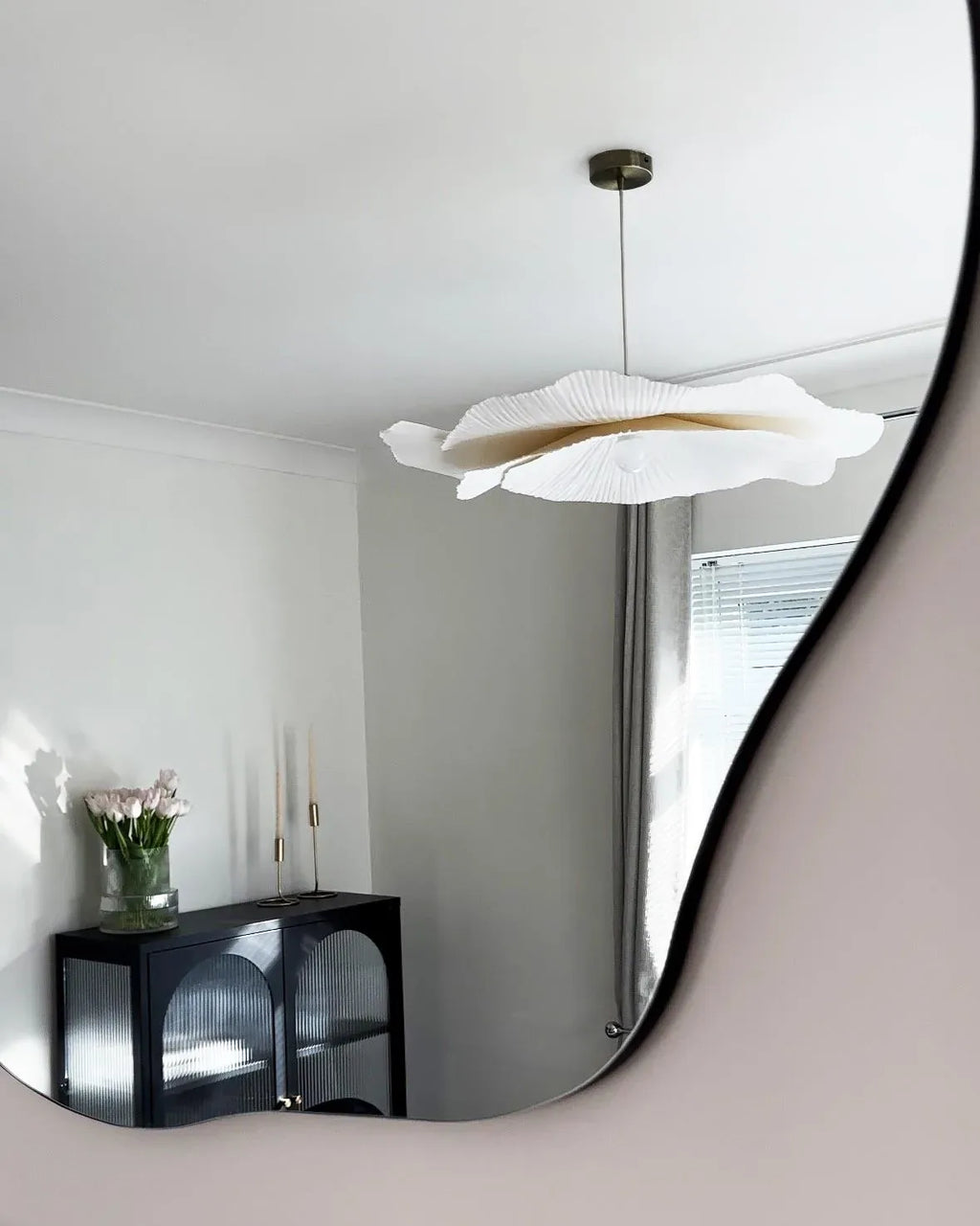 Miroir FALAISE 50 cm 70 cm Argent
