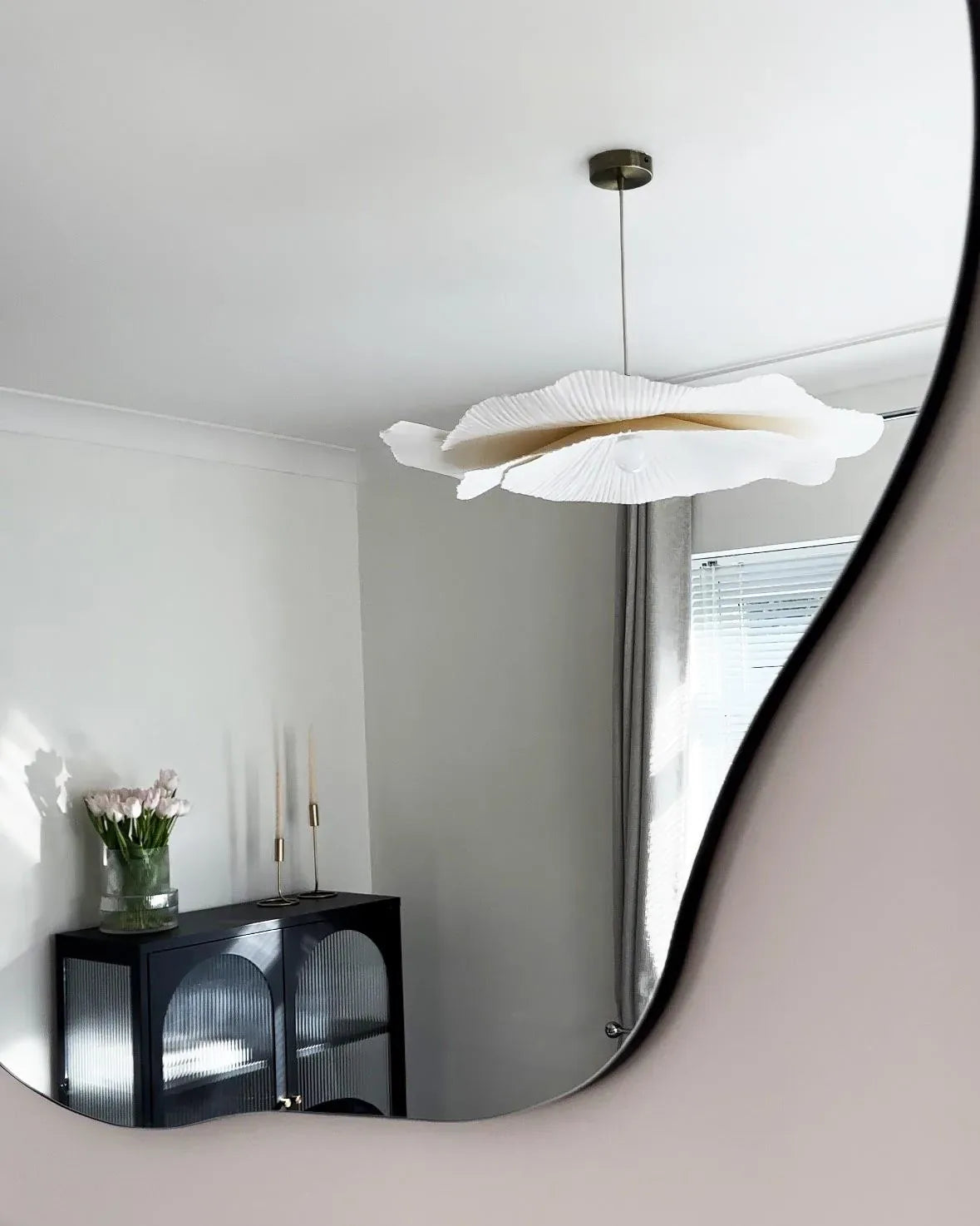 Miroir FALAISE 50 cm 70 cm Argent