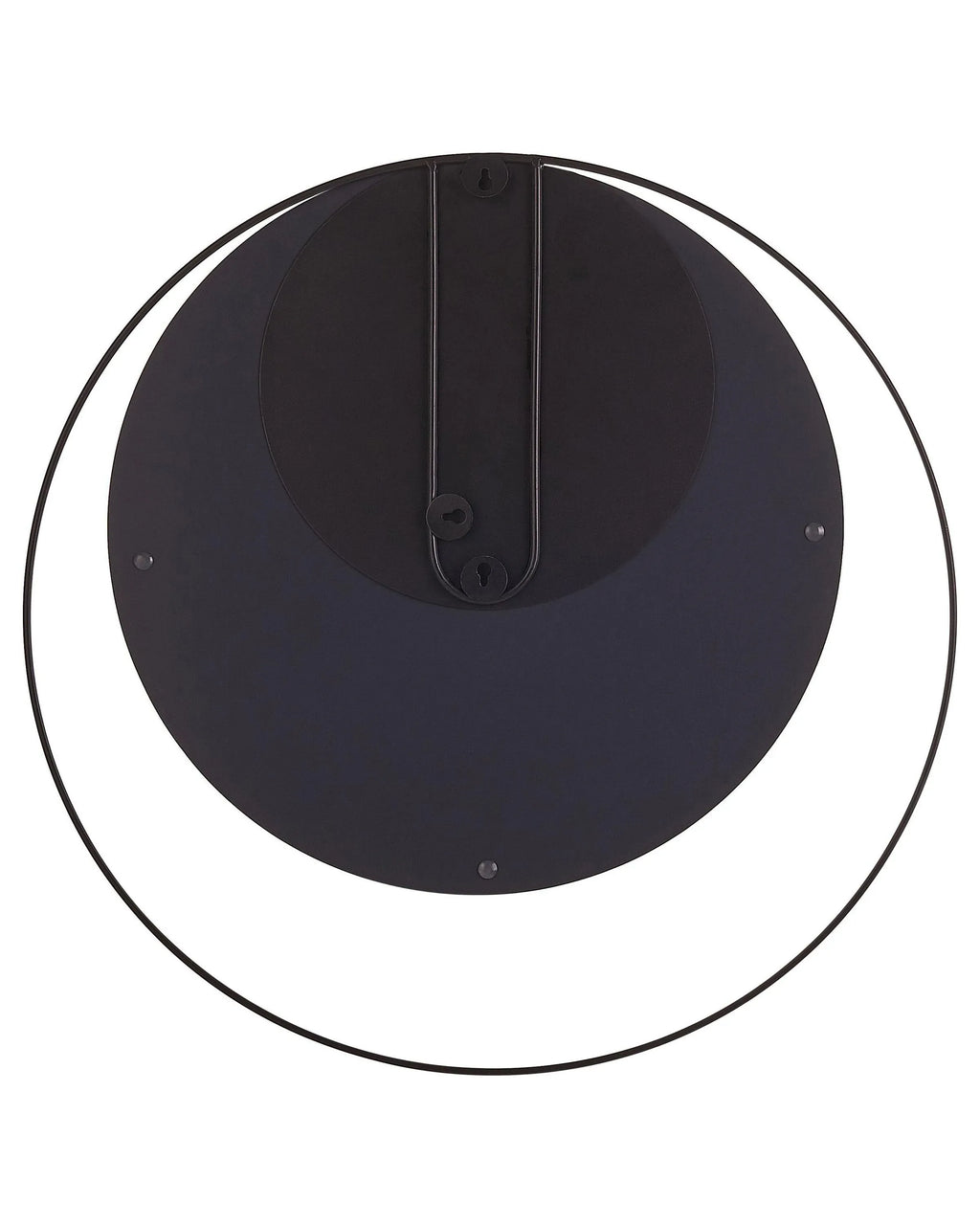 Miroir AGDE 50 cm 50 cm Métal Noir