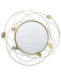 Specchio ANGLET 46 cm 49 cm Metallo Oro