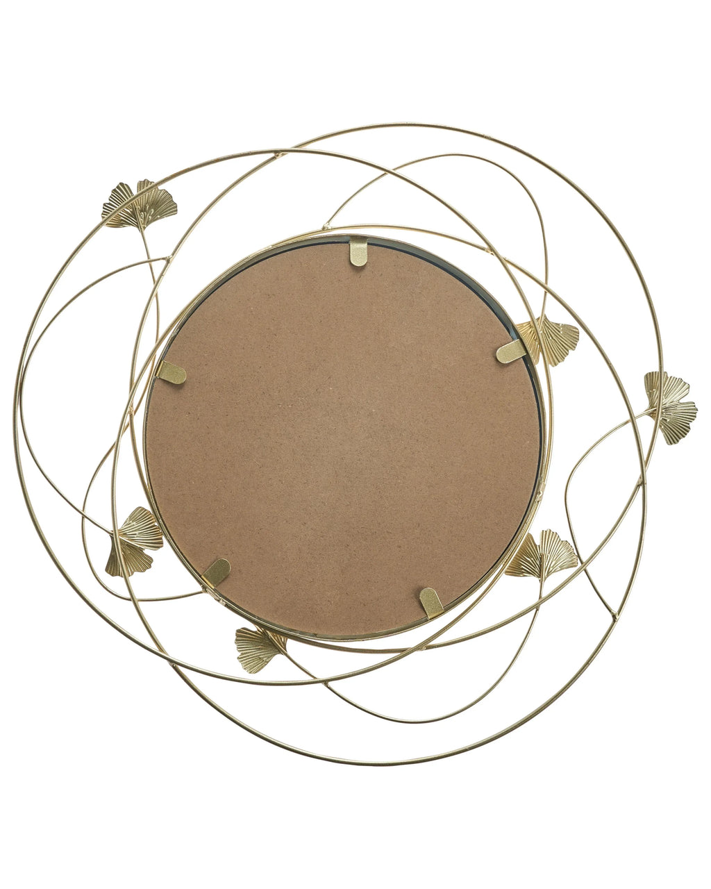 Miroir ANGLET 46 cm 49 cm Métal Doré