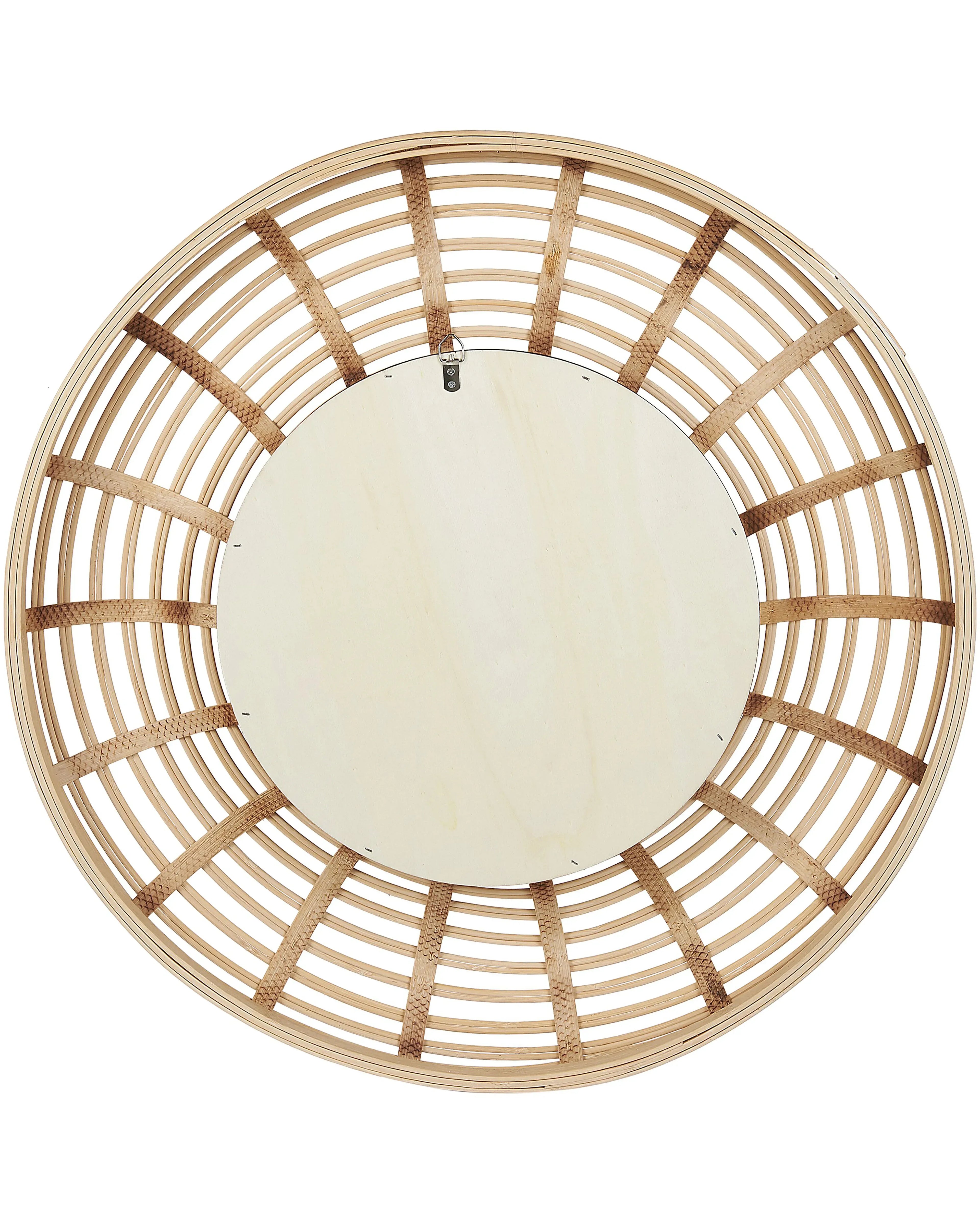 Miroir HANUA 60 cm 60 cm Bambou Naturel