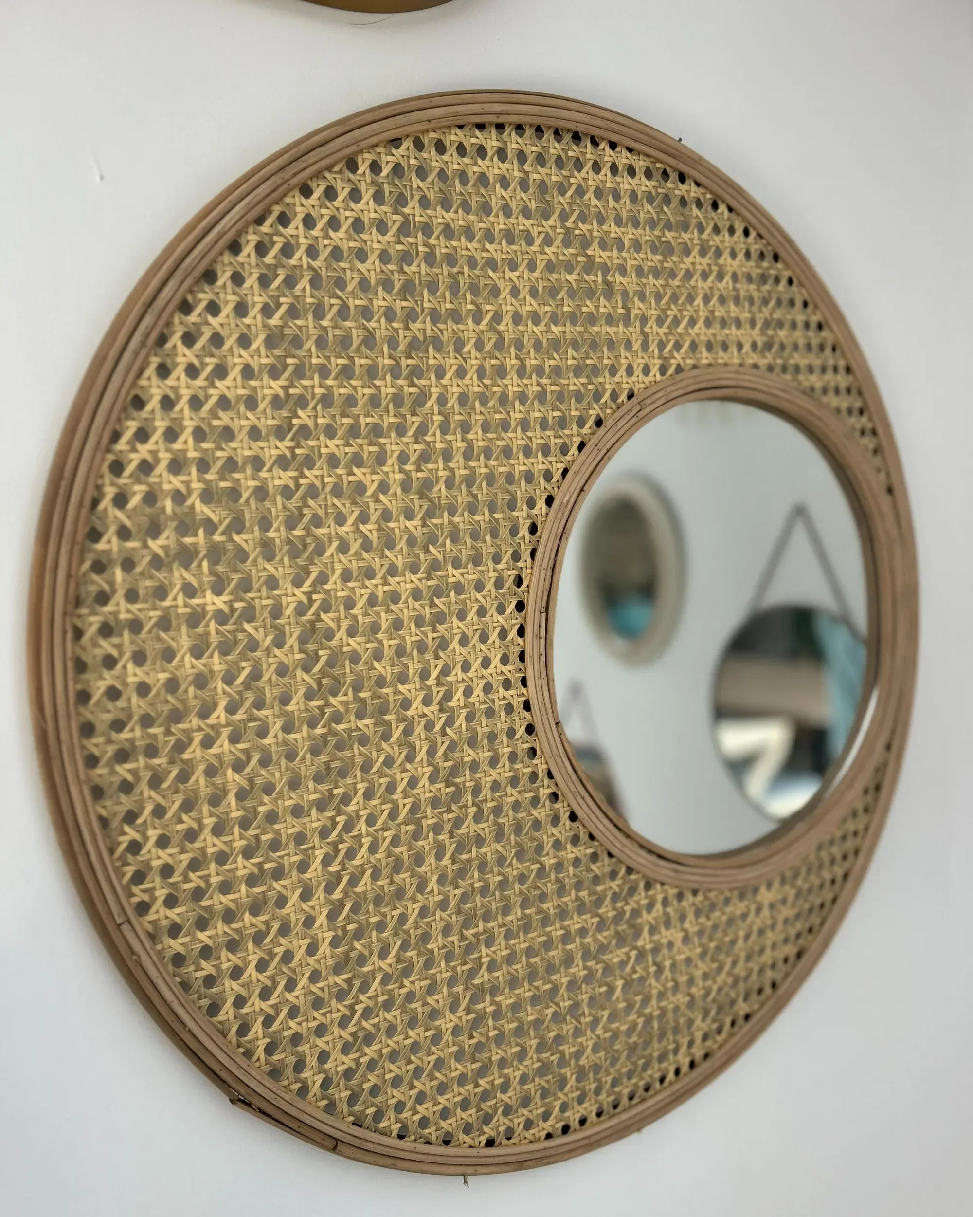 Miroir PALAU 60 cm 60 cm Rotin Naturel
