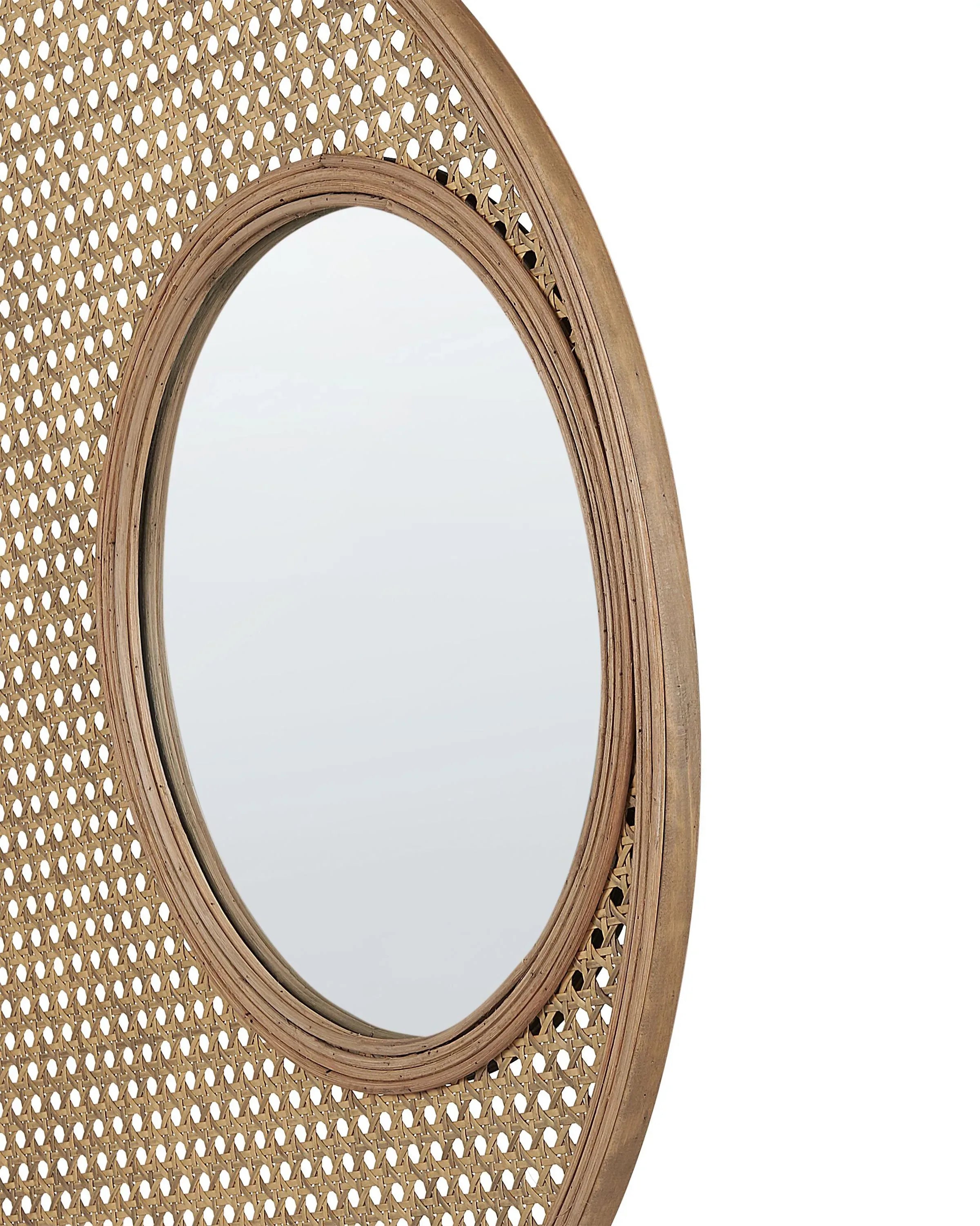 Miroir PALAU 60 cm 60 cm Rotin Naturel