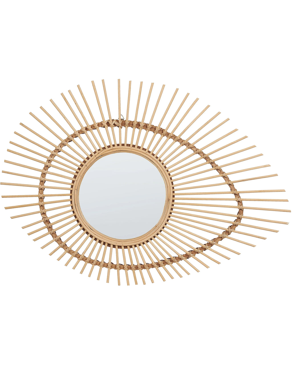 Specchio BARIO 63 cm 45 cm Bamb Naturale