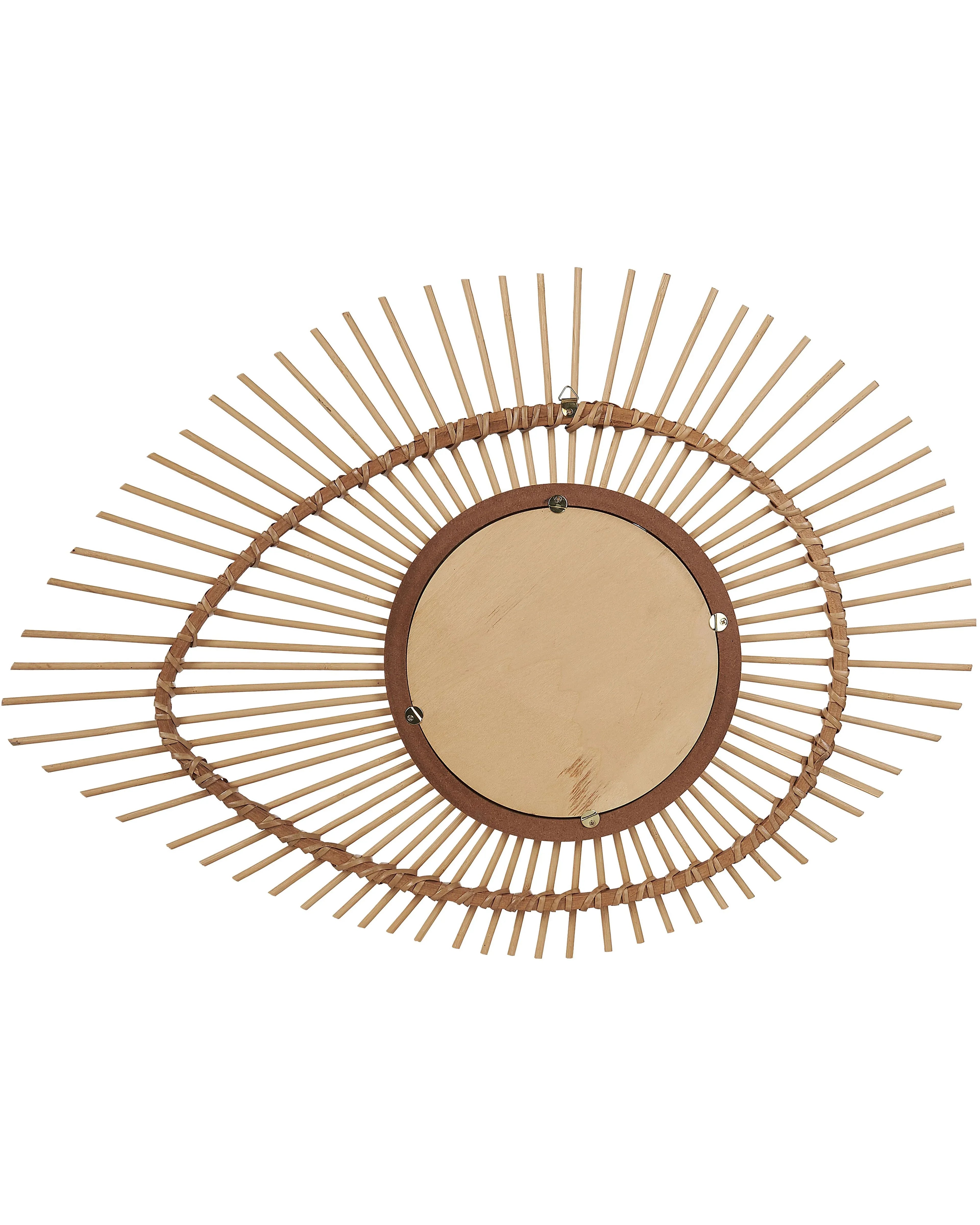 Miroir BARIO 63 cm 45 cm Bambou Naturel