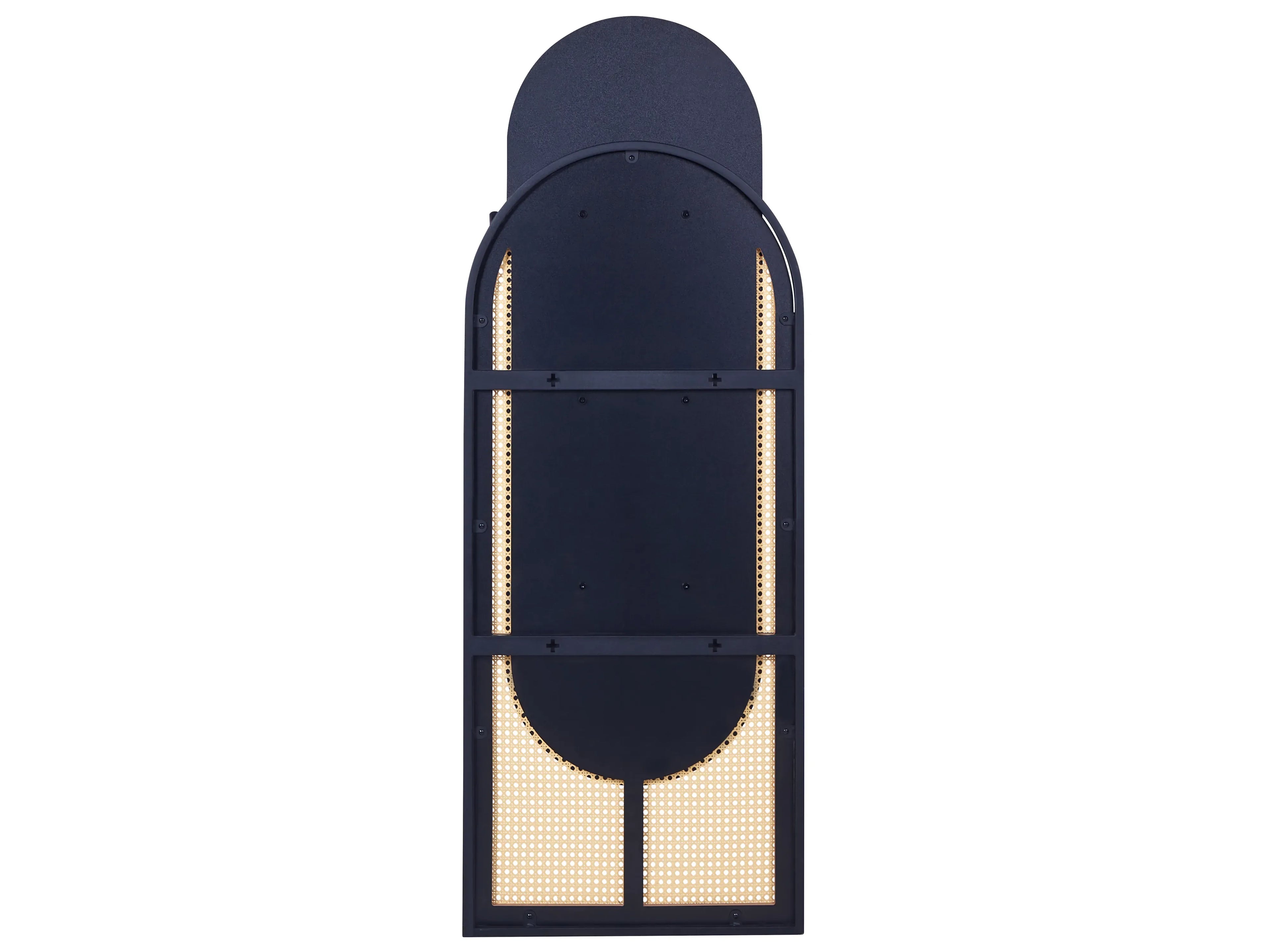 Miroir NEVERS 53 cm 143 cm Rotin synthétique (PE) Naturel