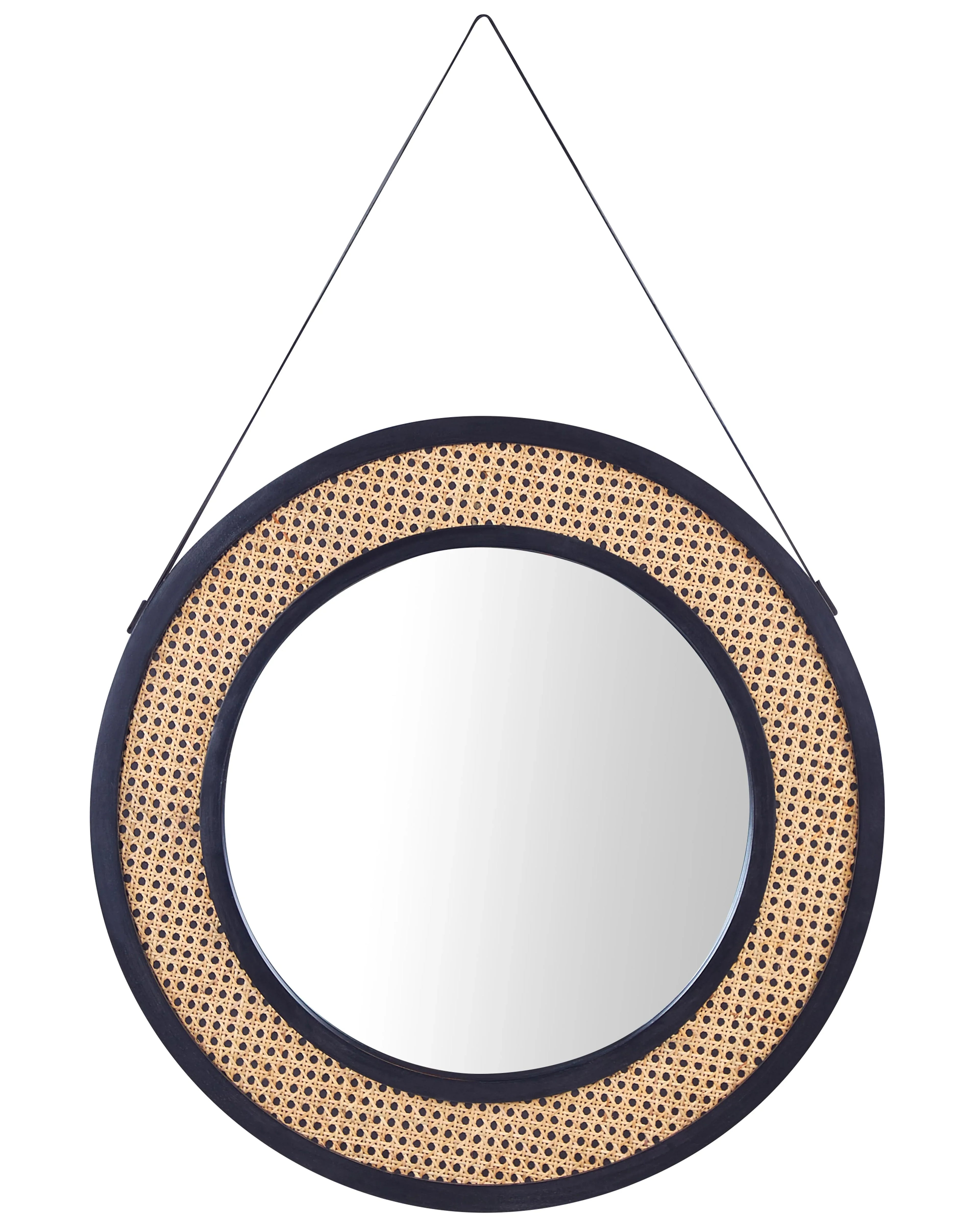 Specchio CAMBRAI 70 cm 104 cm Rattan Naturale