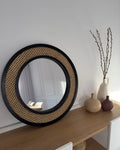 Miroir CAMBRAI 70 cm 104 cm Rotin Naturel
