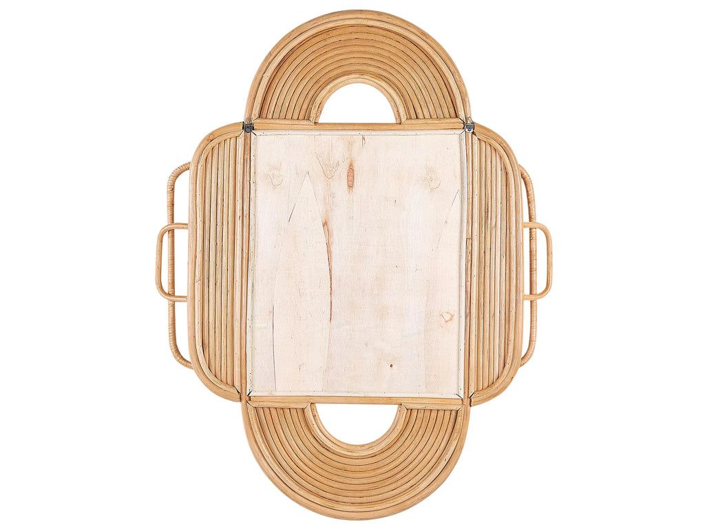 Miroir ALCORN 70 cm 90 cm Rotin Naturel