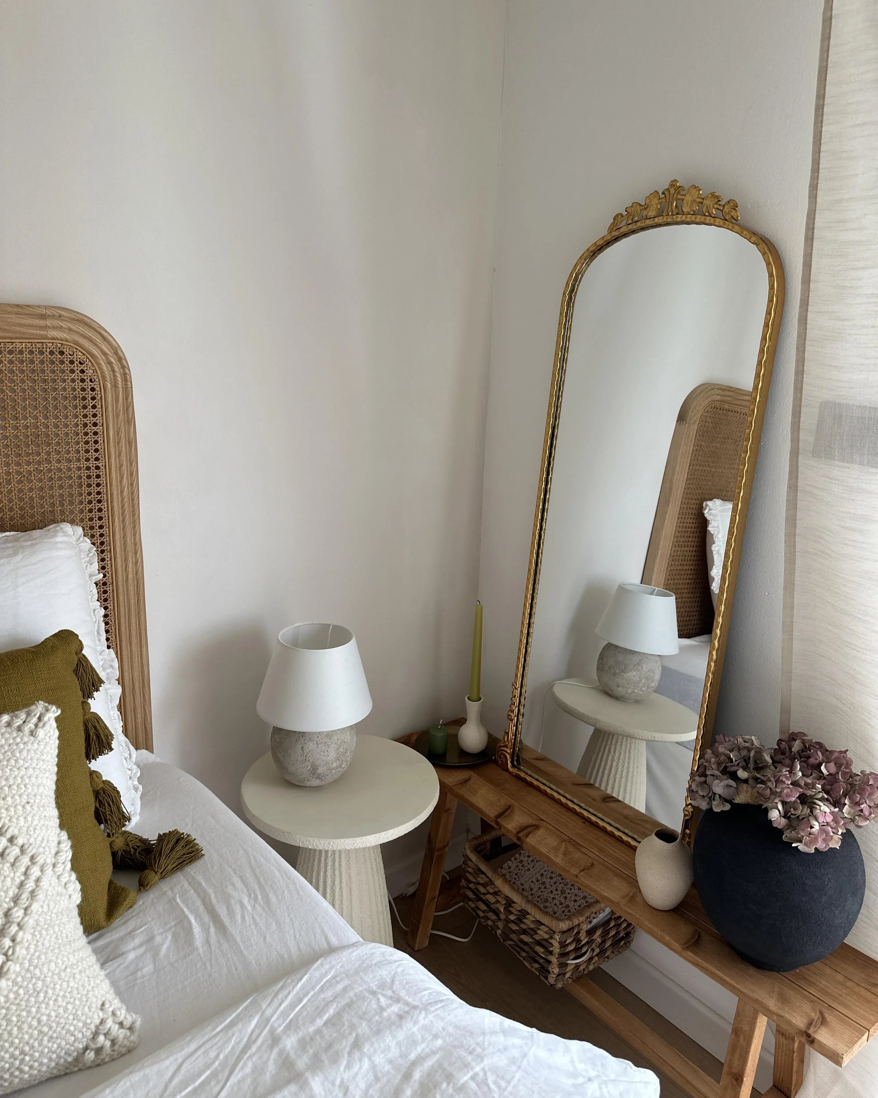 Miroir LIVRY 51 cm 114 cm Métal Or