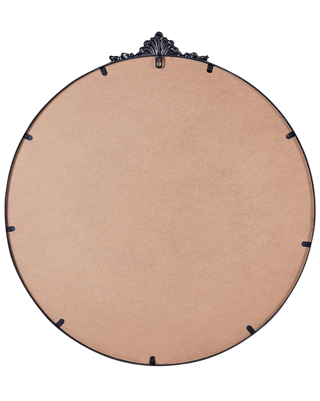 Miroir SOMMANT 67 cm 76 cm Métal Noir