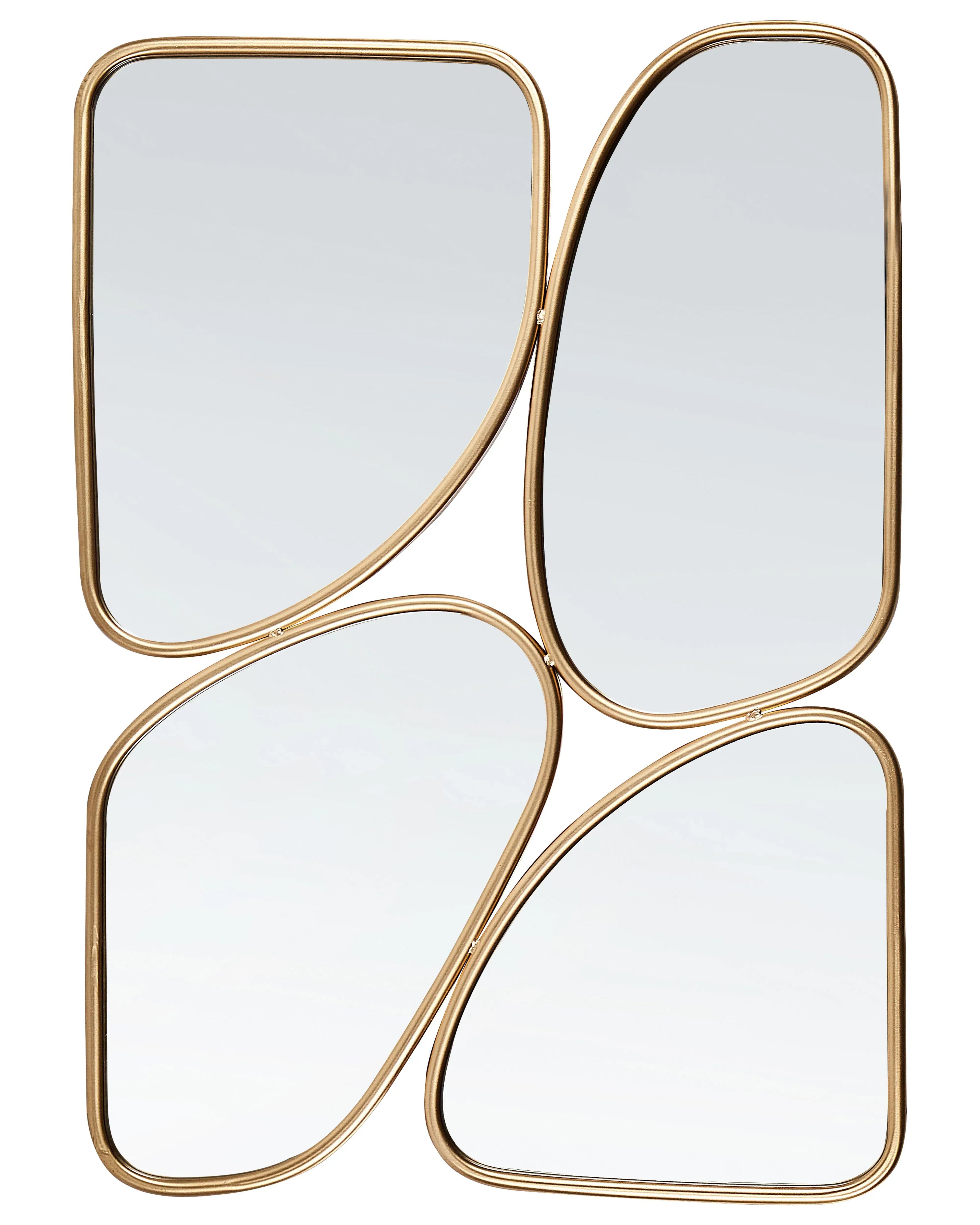 Specchio DIANCEY 70 cm 100 cm Metallo Oro