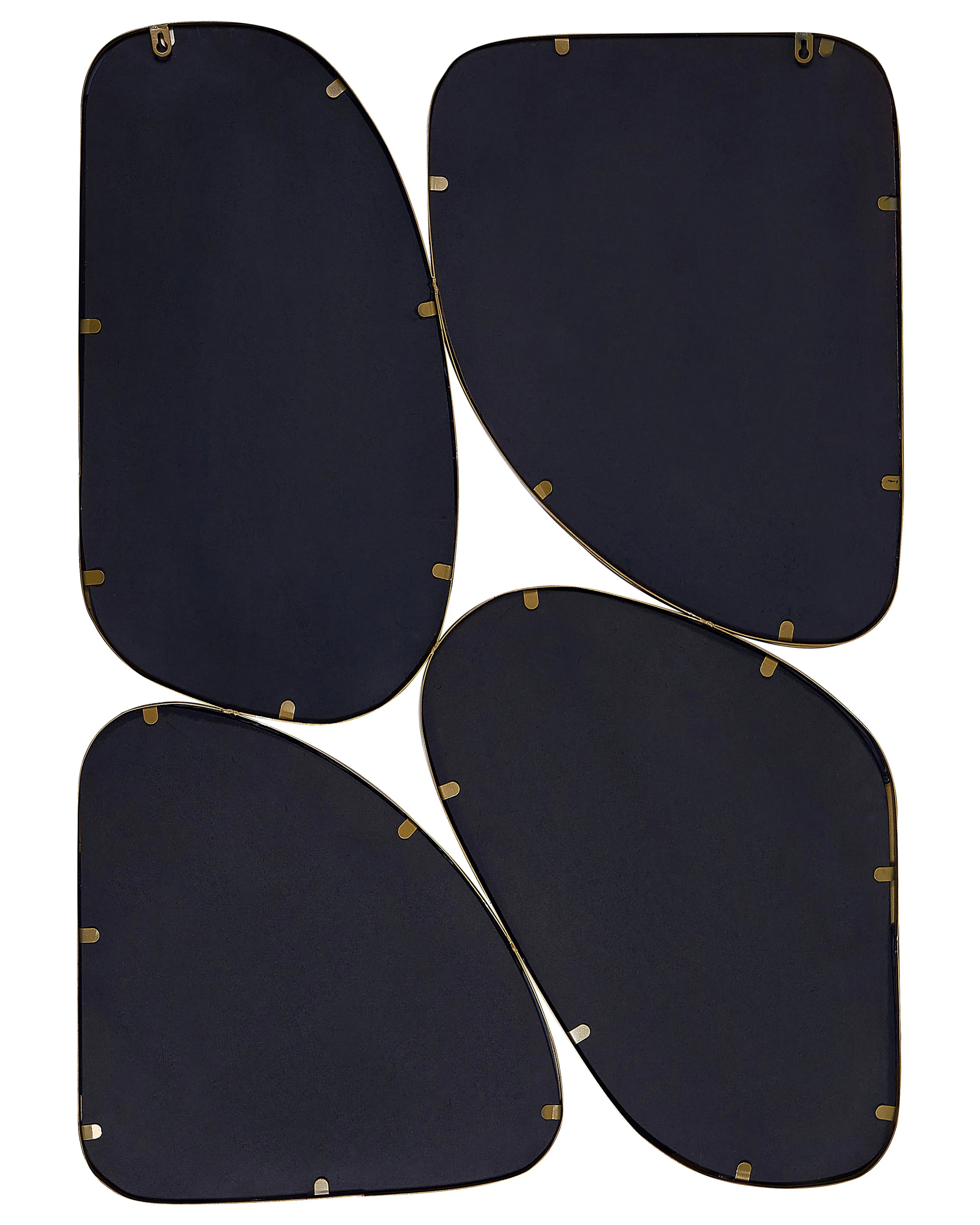 Miroir DIANCEY 70 cm 100 cm Métal Or