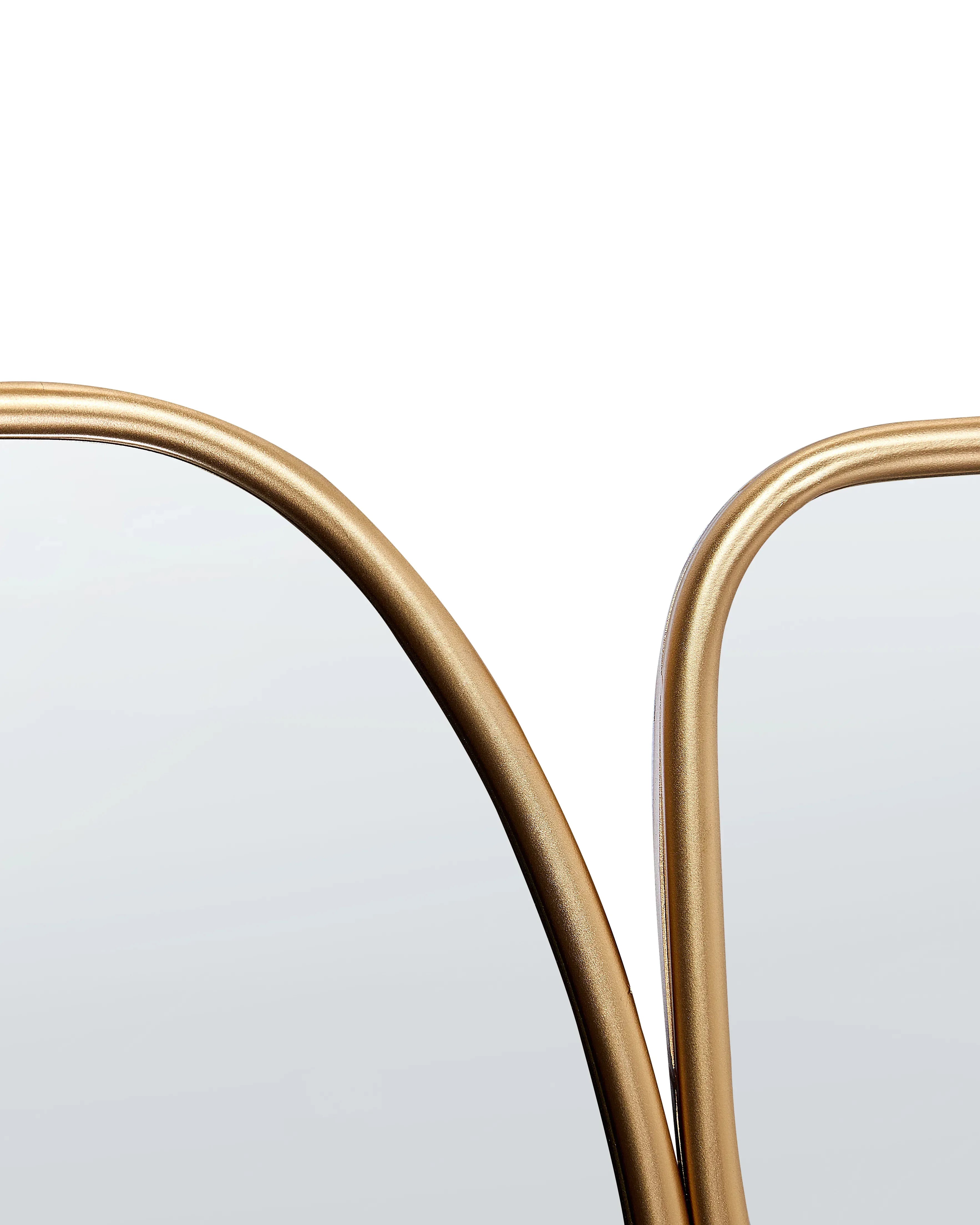 Miroir DIANCEY 70 cm 100 cm Métal Or
