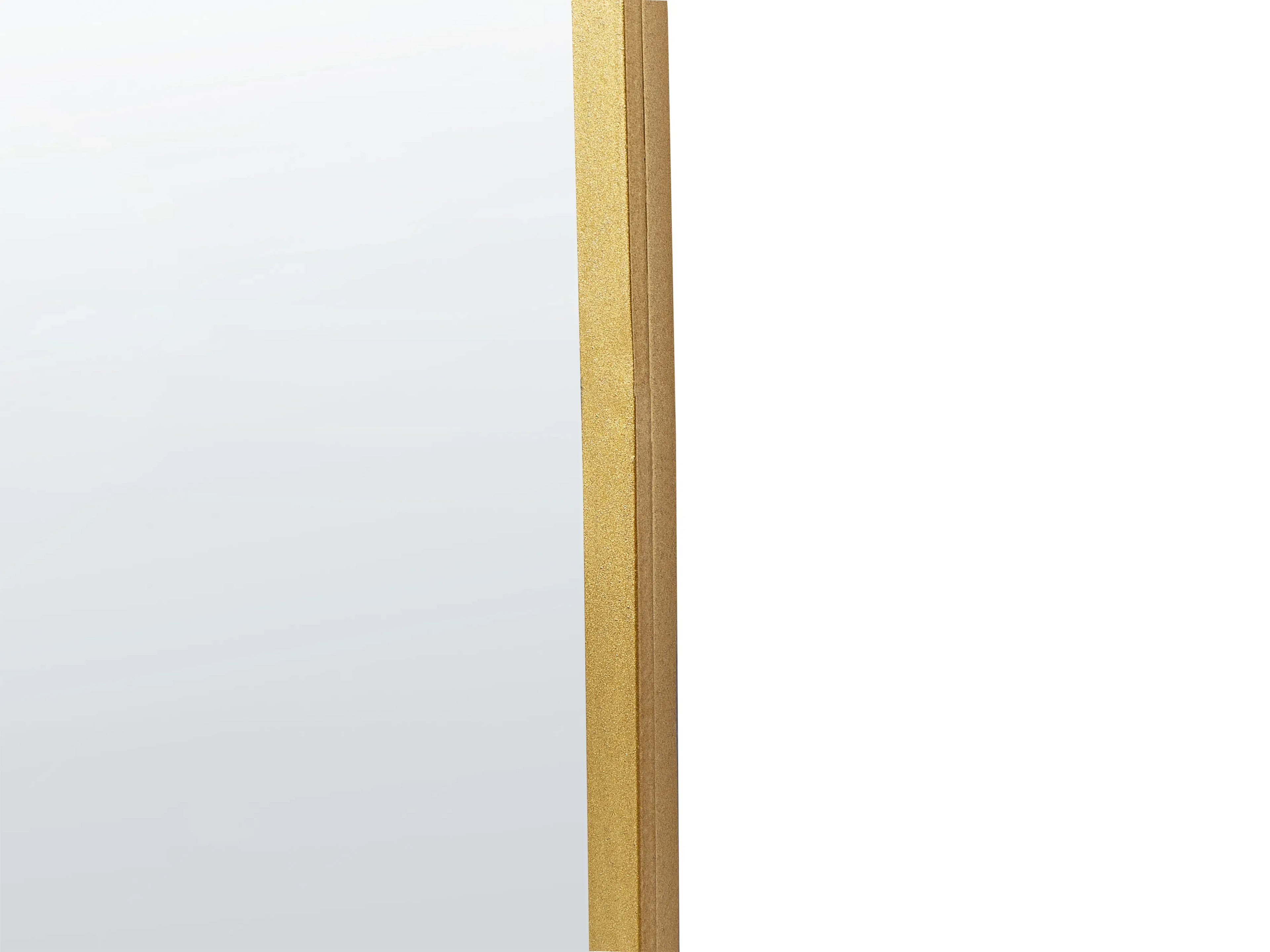 Miroir LEVET 58 cm 122 cm Métal Doré