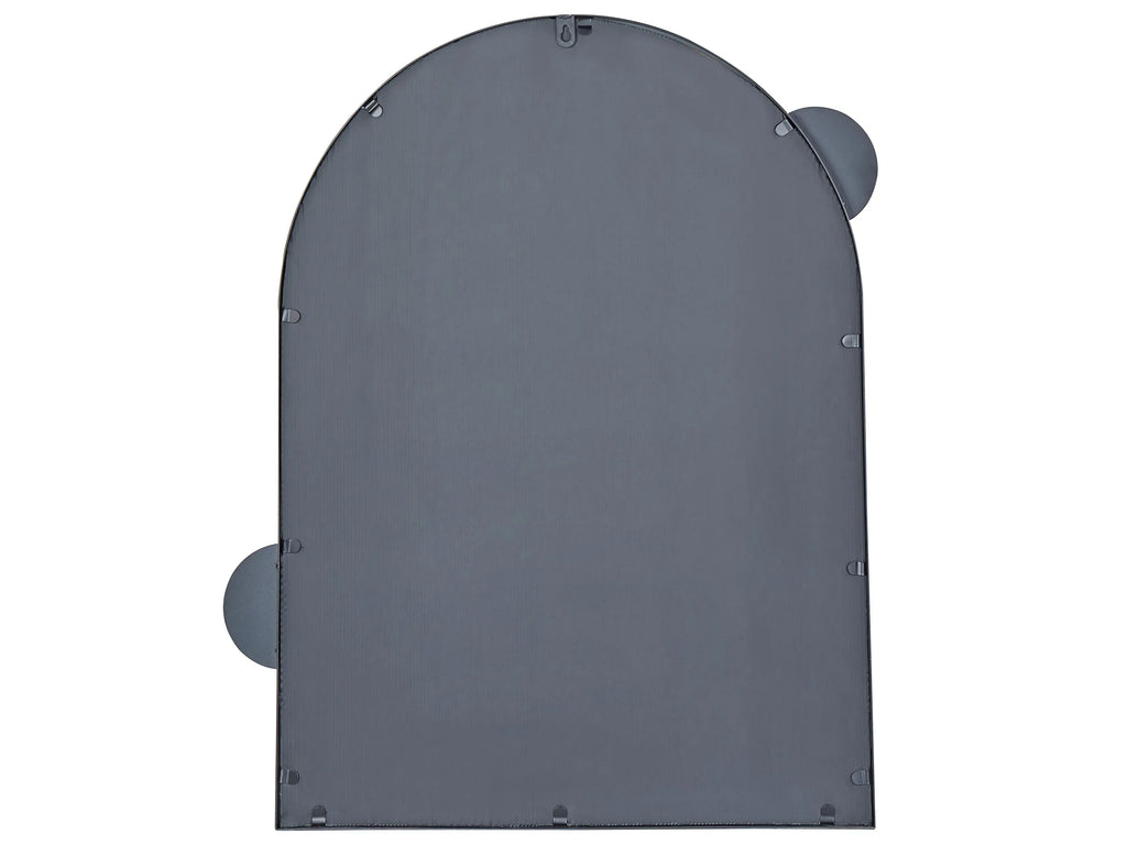 Miroir AULON 69 cm 80 cm Métal Noir