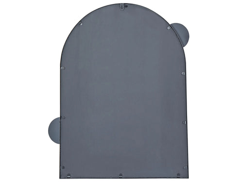 Miroir AULON 69 cm 80 cm Métal Noir