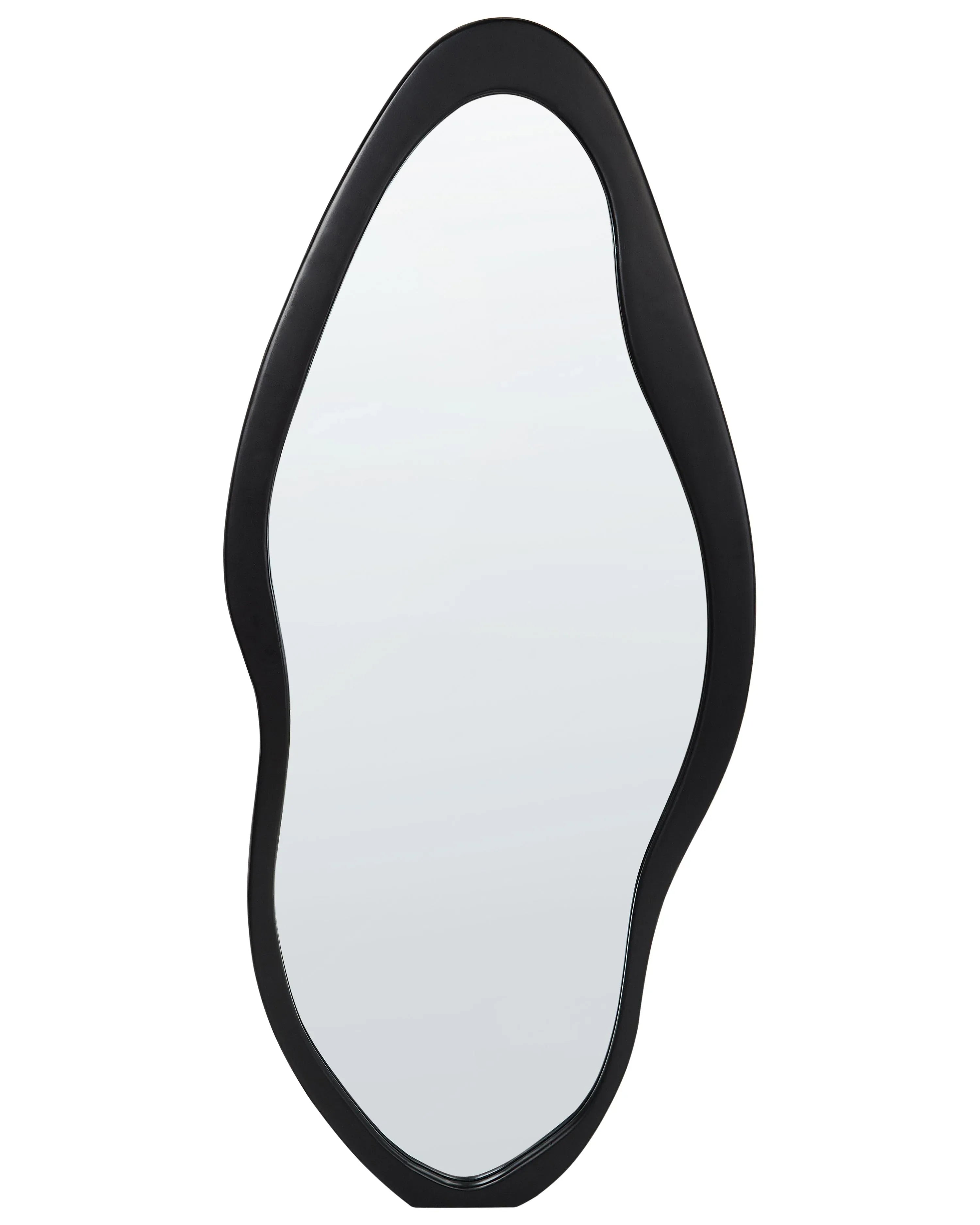 Specchio BLET 80 cm 180 cm Legno di Paulownia Nero