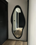 Miroir BLET 80 cm 180 cm Bois de Paulownia Noir