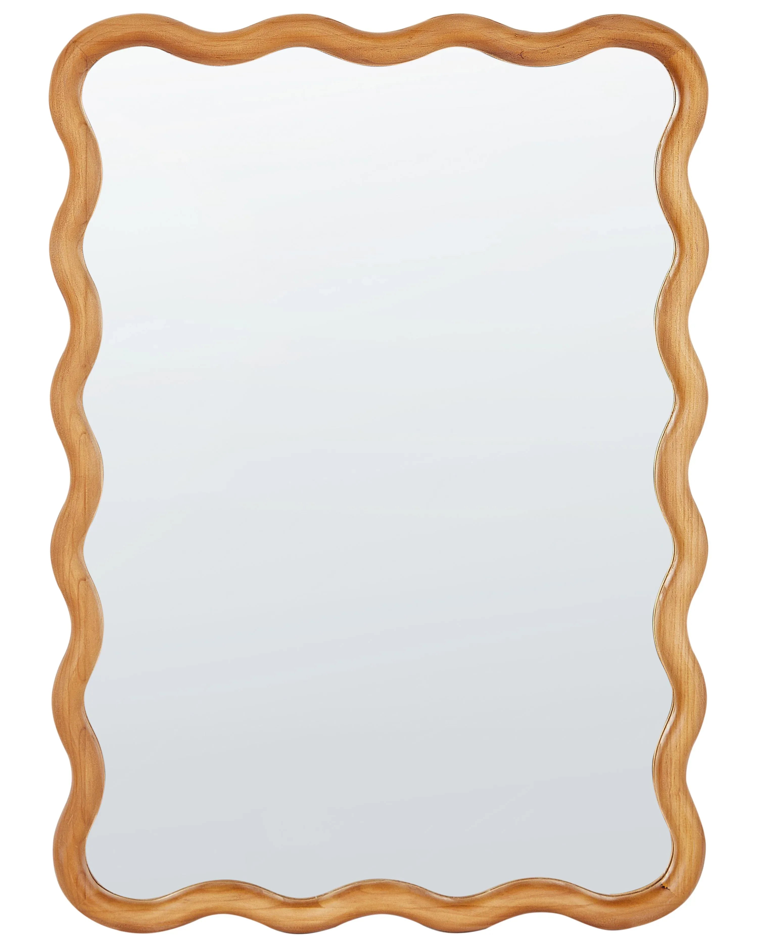 Specchio BEFFES 50 cm 72 cm Legno di pino Naturale