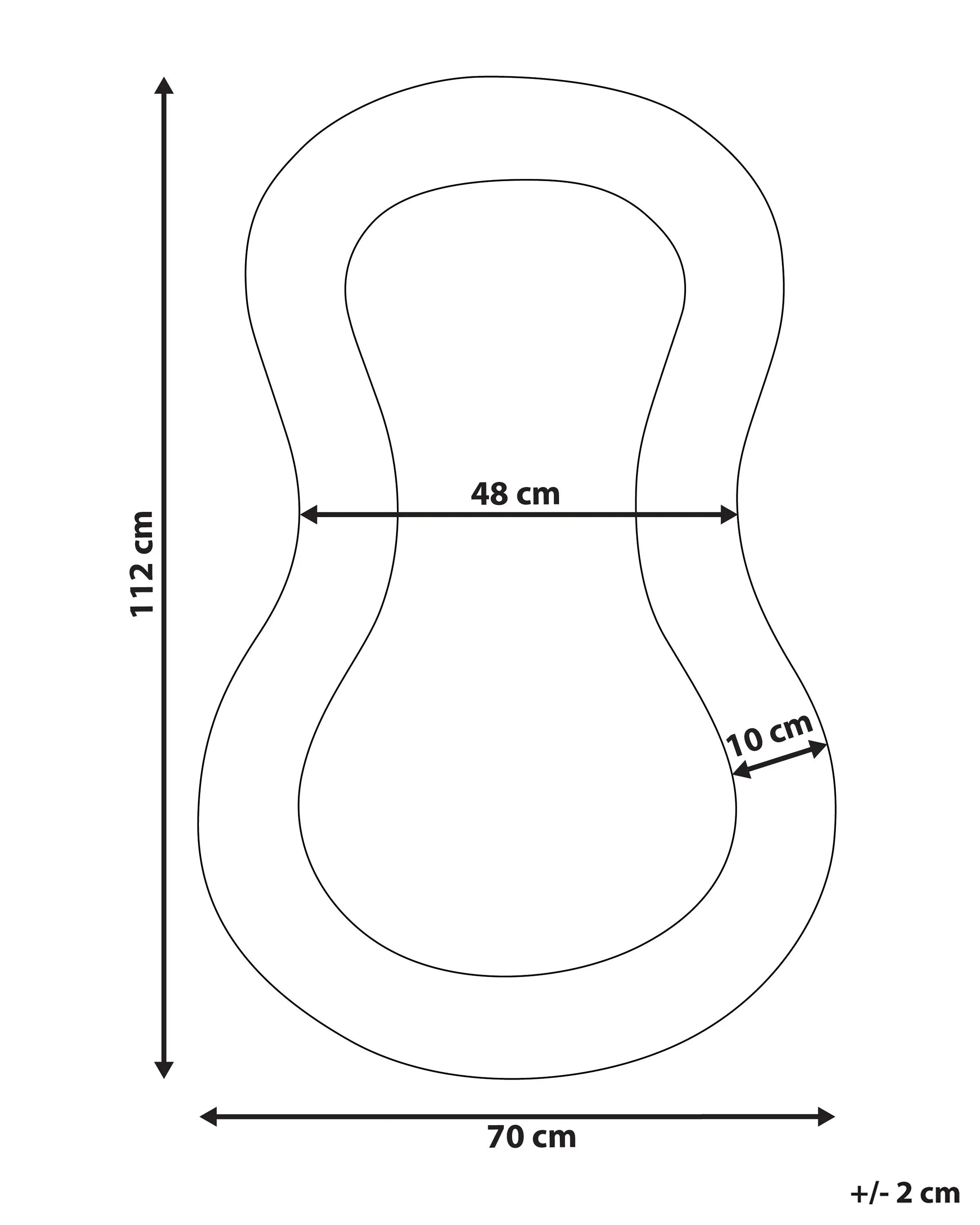 Miroir PLANCHEZ 70 cm 112 cm Boucl Rosa