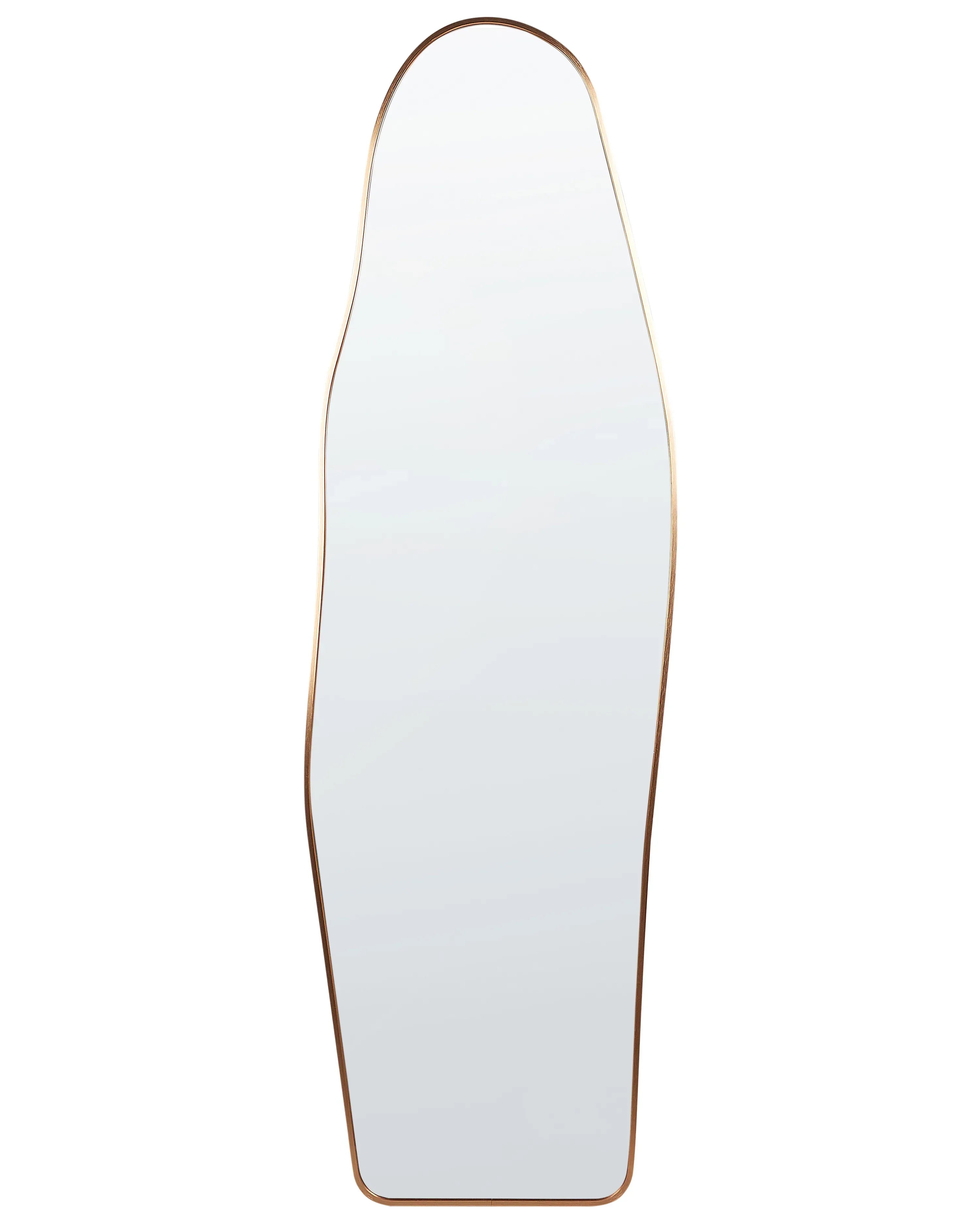 Miroir sur pied LARCHE 160 cm Métal doré