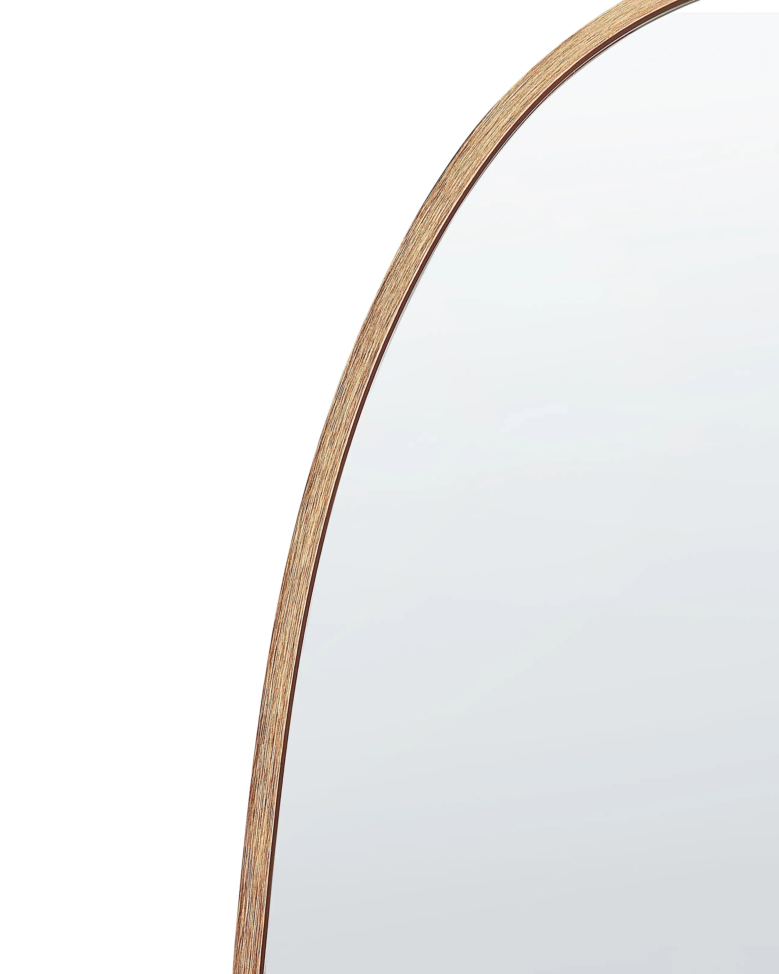 Miroir sur pied LARCHE 160 cm Métal doré