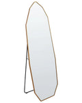 Specchio da terra TARTAS 165 cm Metallo Oro
