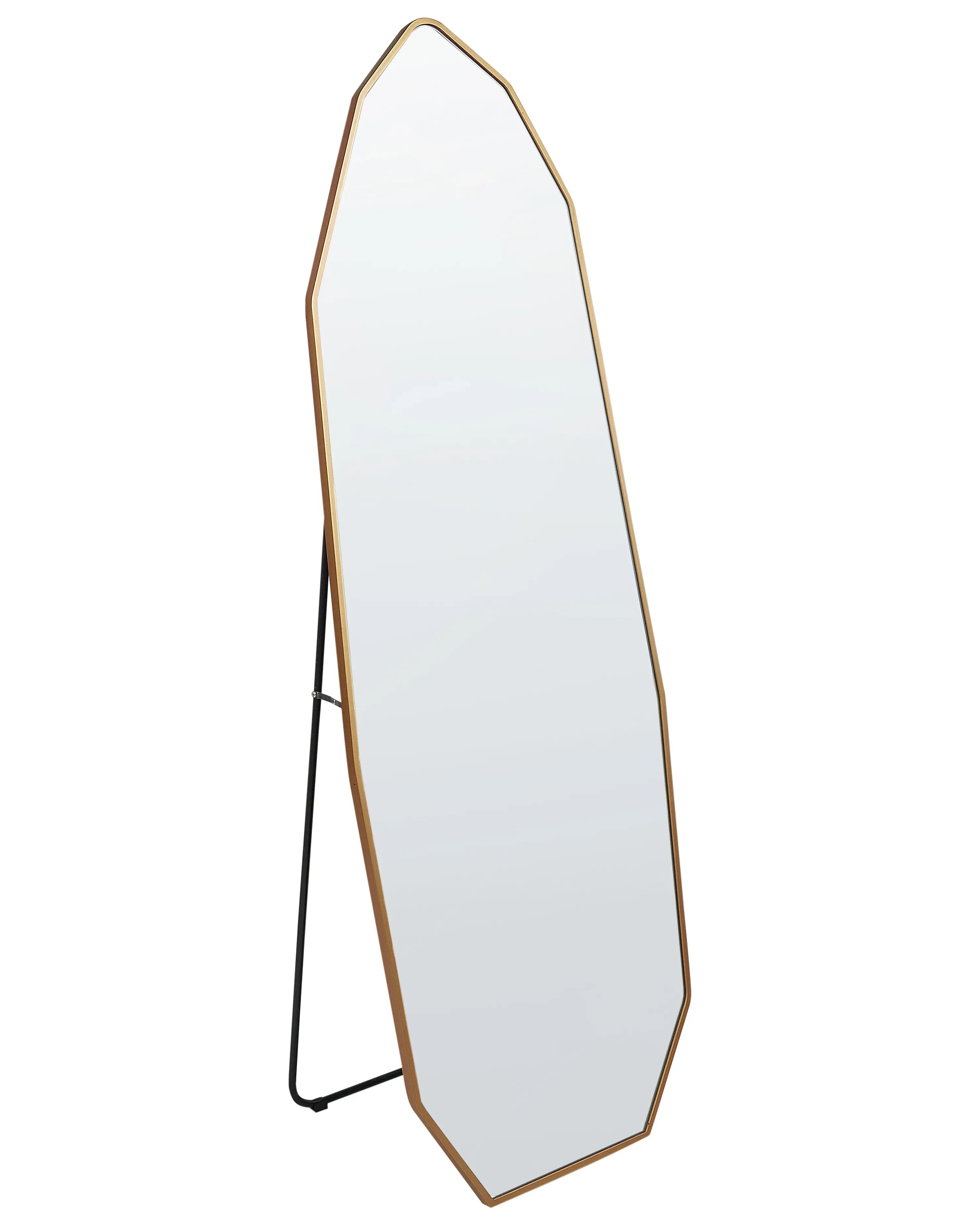 Specchio da terra TARTAS 165 cm Metallo Oro