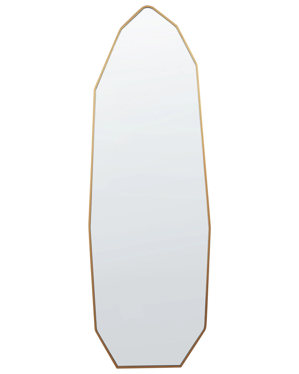 Miroir sur pied TARTAS 165 cm Métal Or