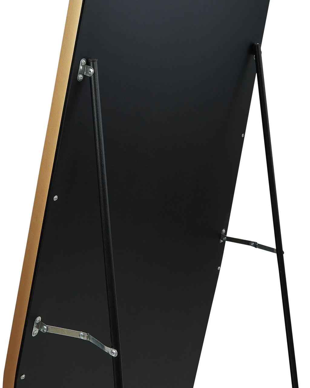 Miroir sur pied TARTAS 165 cm Métal Or