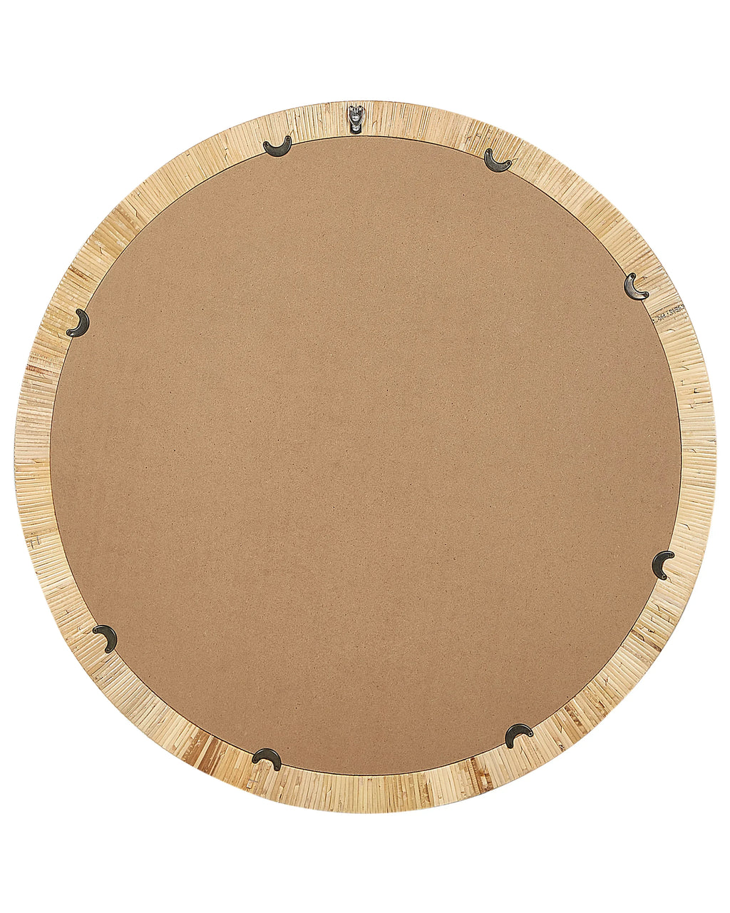 Miroir ANLEZY 80 cm 80 cm Rotin Naturel