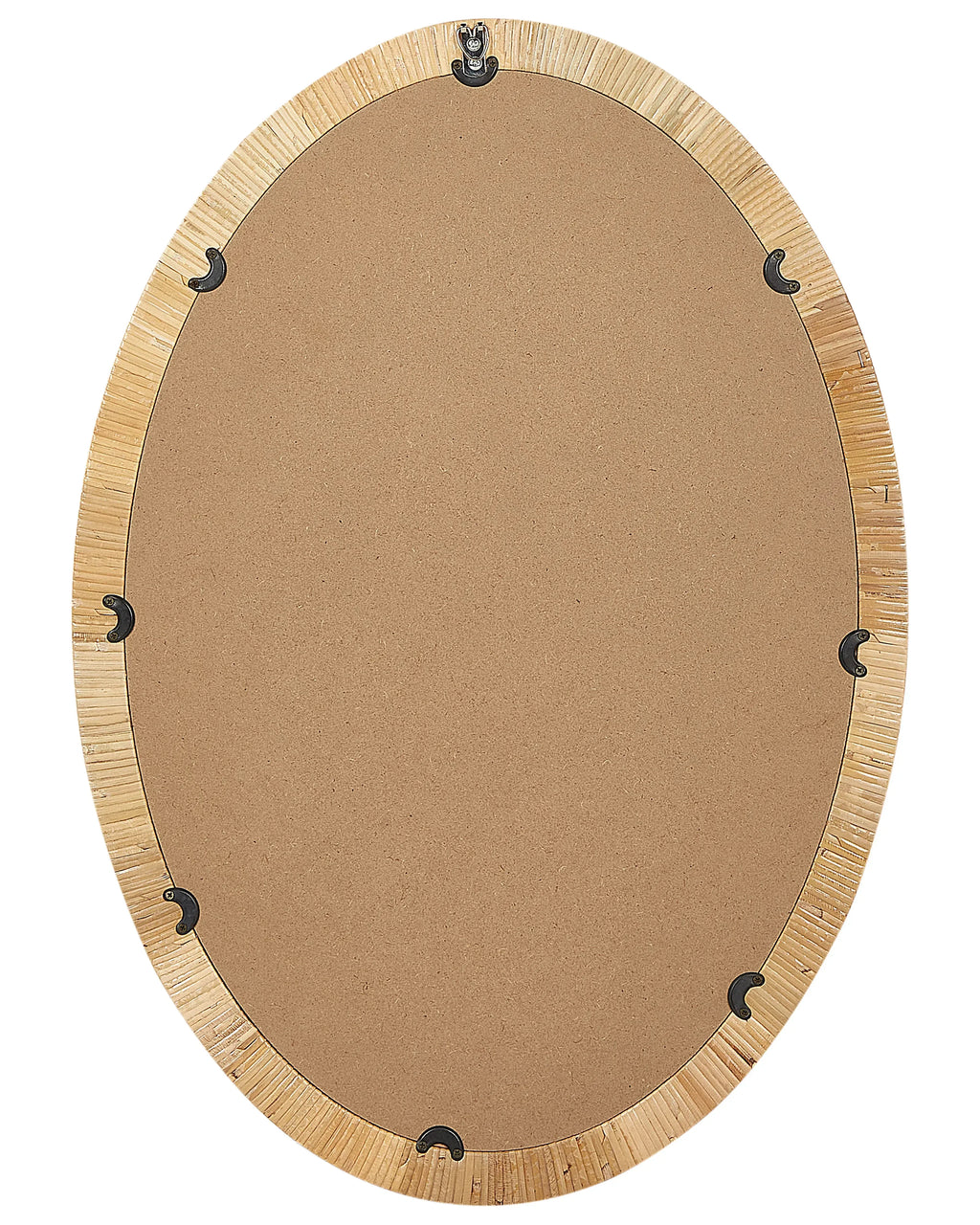 Miroir FOISSY 50 cm 70 cm Rotin Naturel