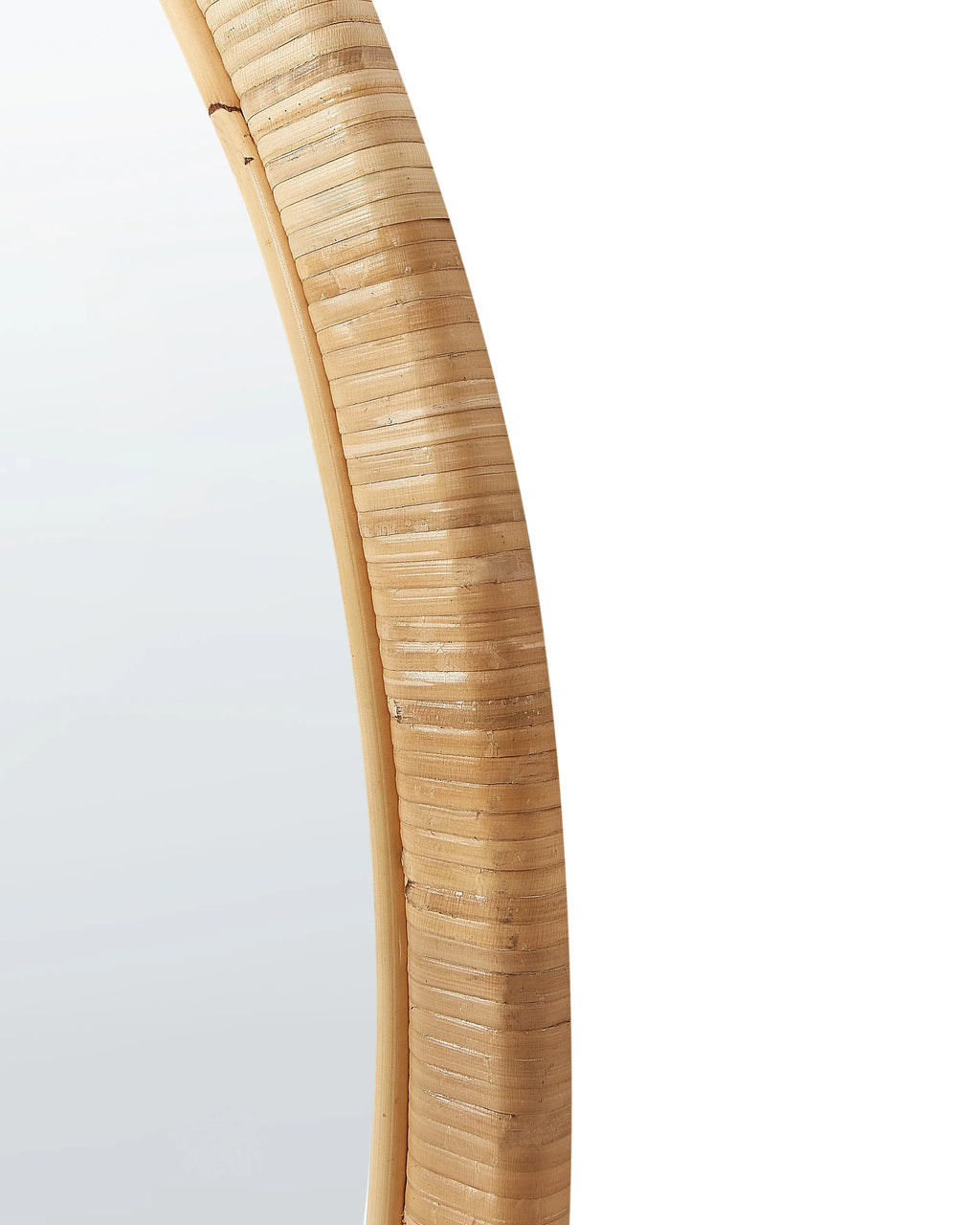 Miroir FOISSY 50 cm 70 cm Rotin Naturel
