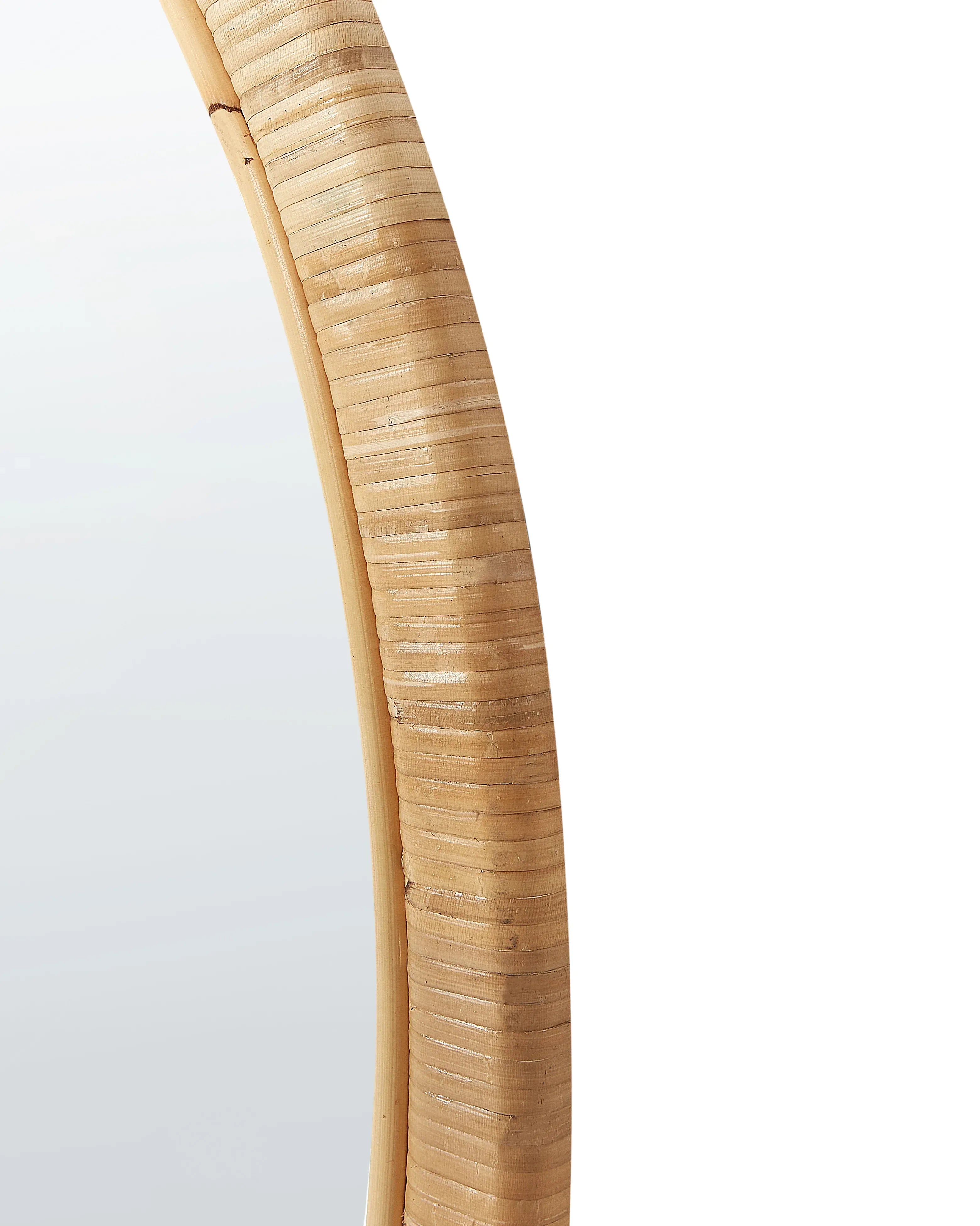 Miroir FOISSY 50 cm 70 cm Rotin Naturel