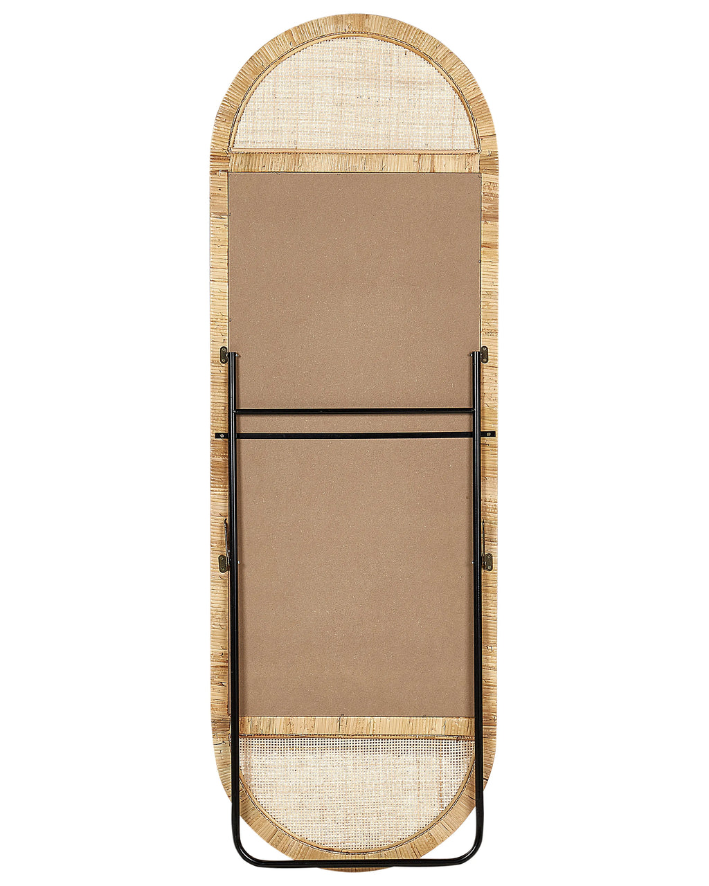 Miroir sur pied BARGES 150 cm Rotin Naturel