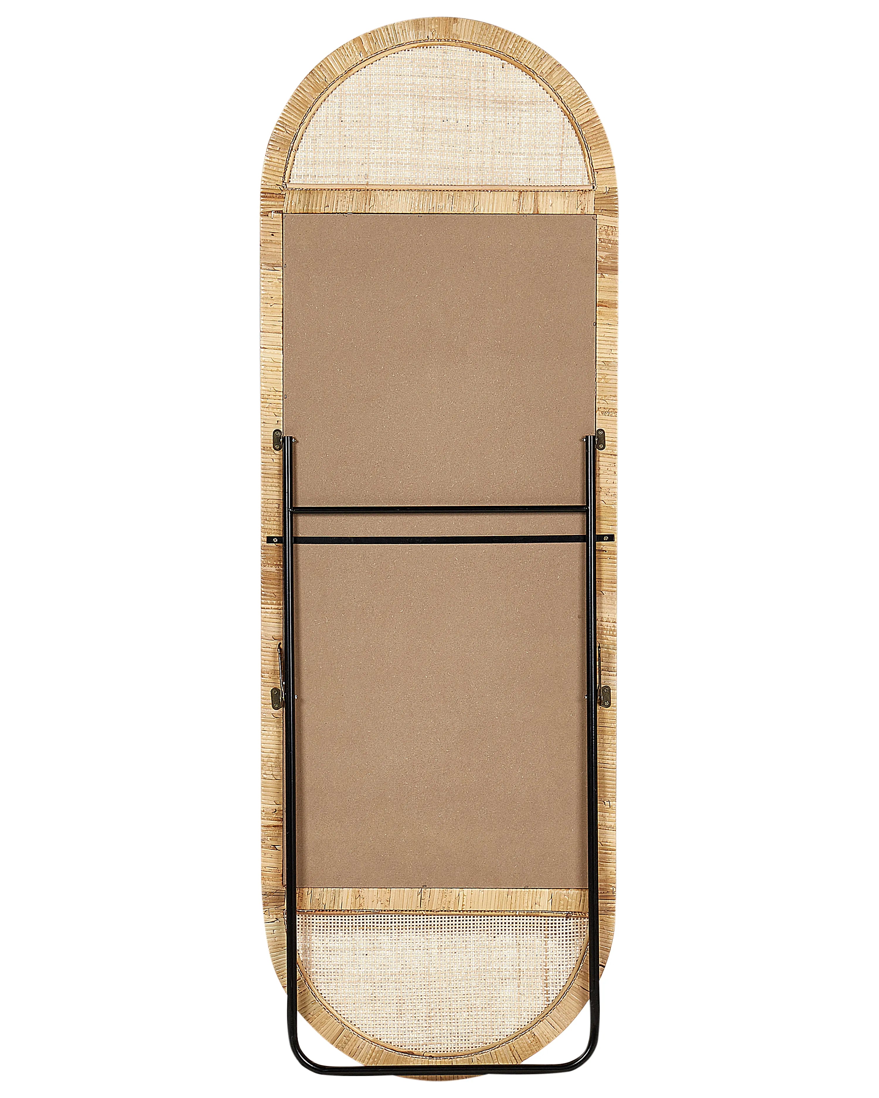 Miroir sur pied BARGES 150 cm Rotin Naturel