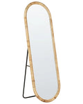 Specchio da terra MONTOT 150 cm Rattan Naturale