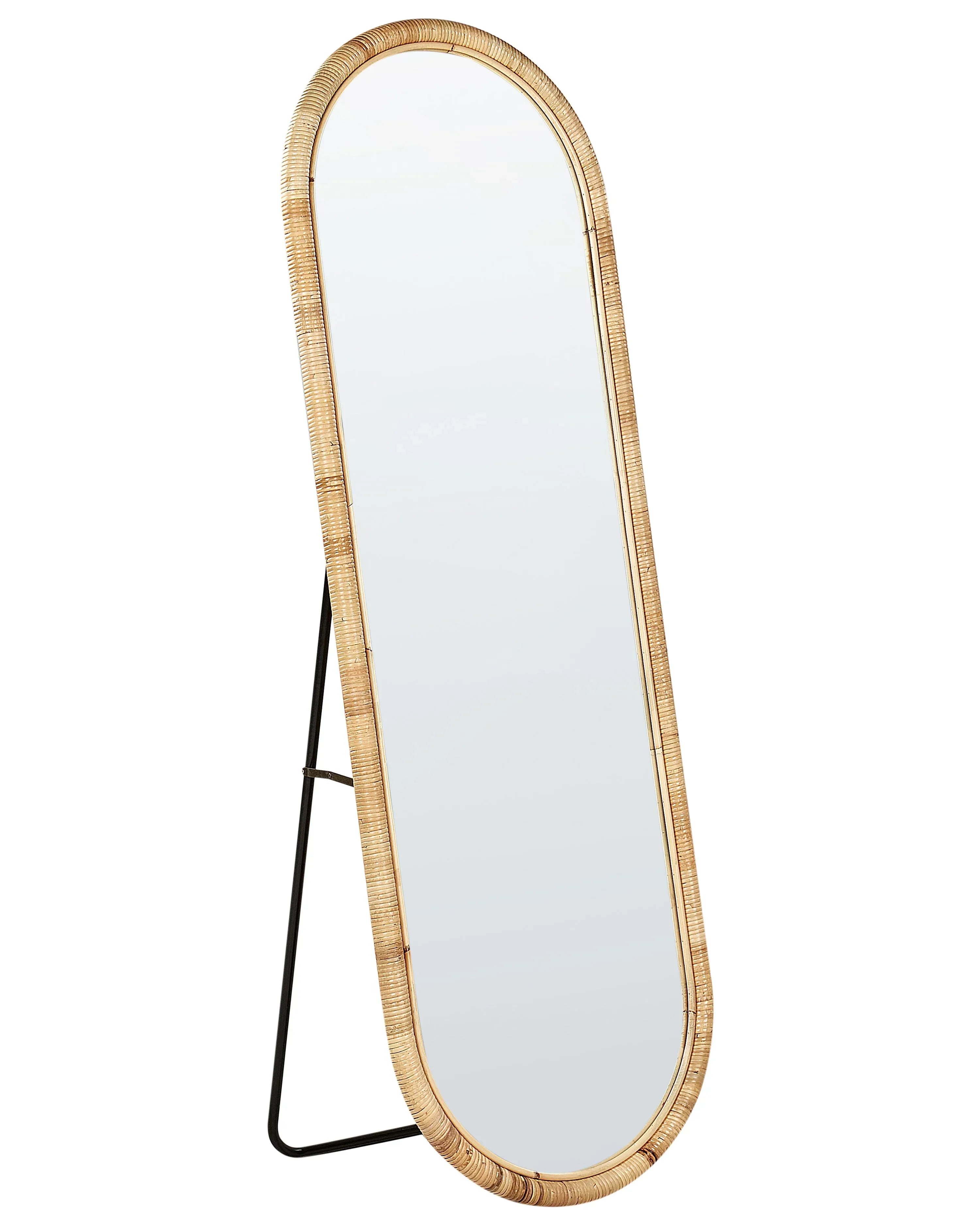 Specchio da terra MONTOT 150 cm Rattan Naturale