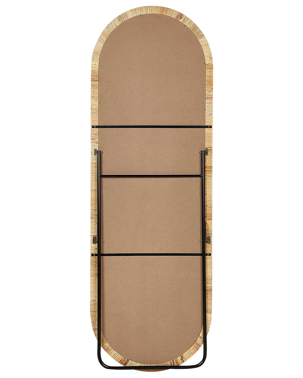 Miroir sur pied MONTOT 150 cm Rotin Naturel