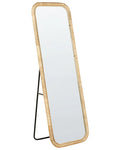 Specchio da terra MALANGE 150 cm Rattan Naturale