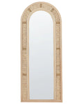 Specchio FRANEY 50 cm 120 cm Rattan Naturale